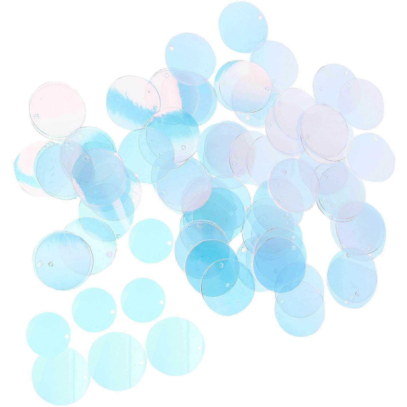 Round PVC Sequins for Crafts, Sewing & Creative Projects – Mixed Colors, Reusable