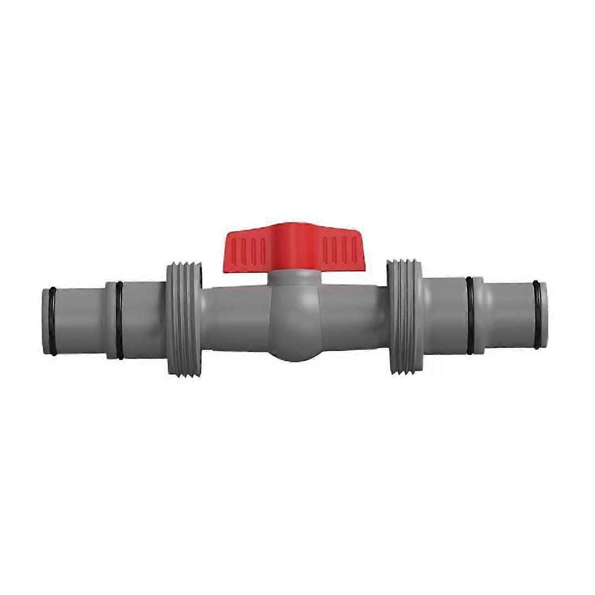 Pool Hose Connector 1.5inch to 1.5inch Straight Connector with Valve