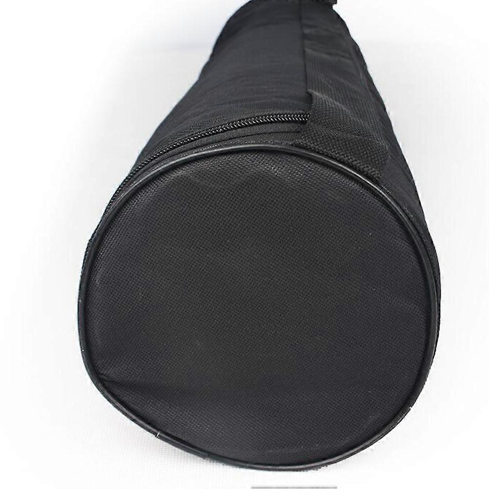 Yoga Waterproof Storage for Yoga Mat Adjustable Strap Side Opening Design Black 72X25CM 1Pack