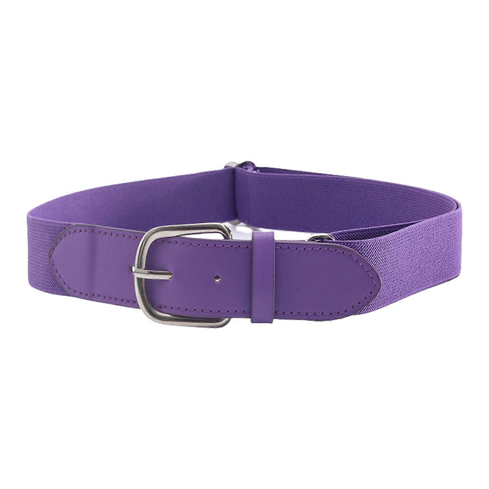 Baseball Belt Elastic Waist Belt with Buckle for Kids