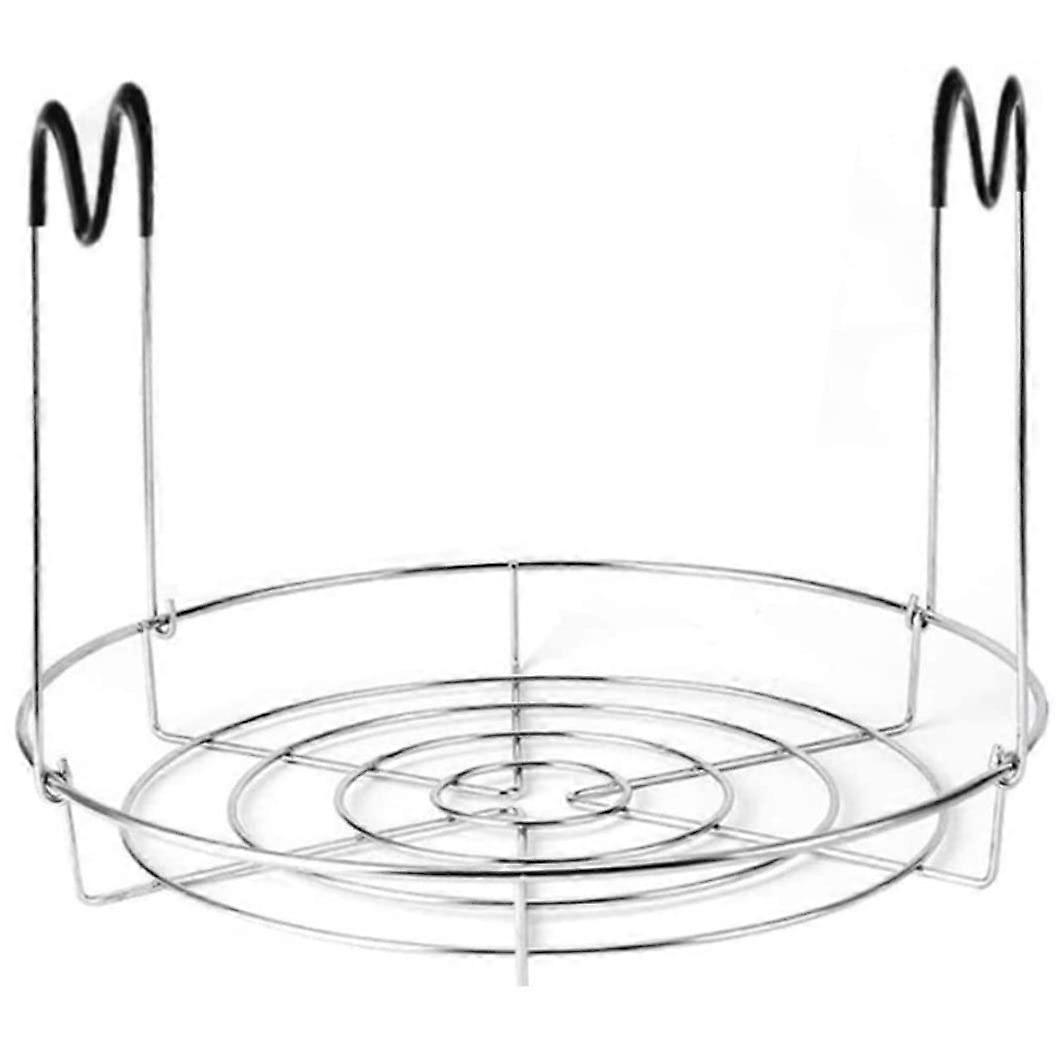 Rack Canning Kit, Stainless Steel Canning Rack with Long Handles for Regular and Wide Mouth Mason Jars, Durable Design