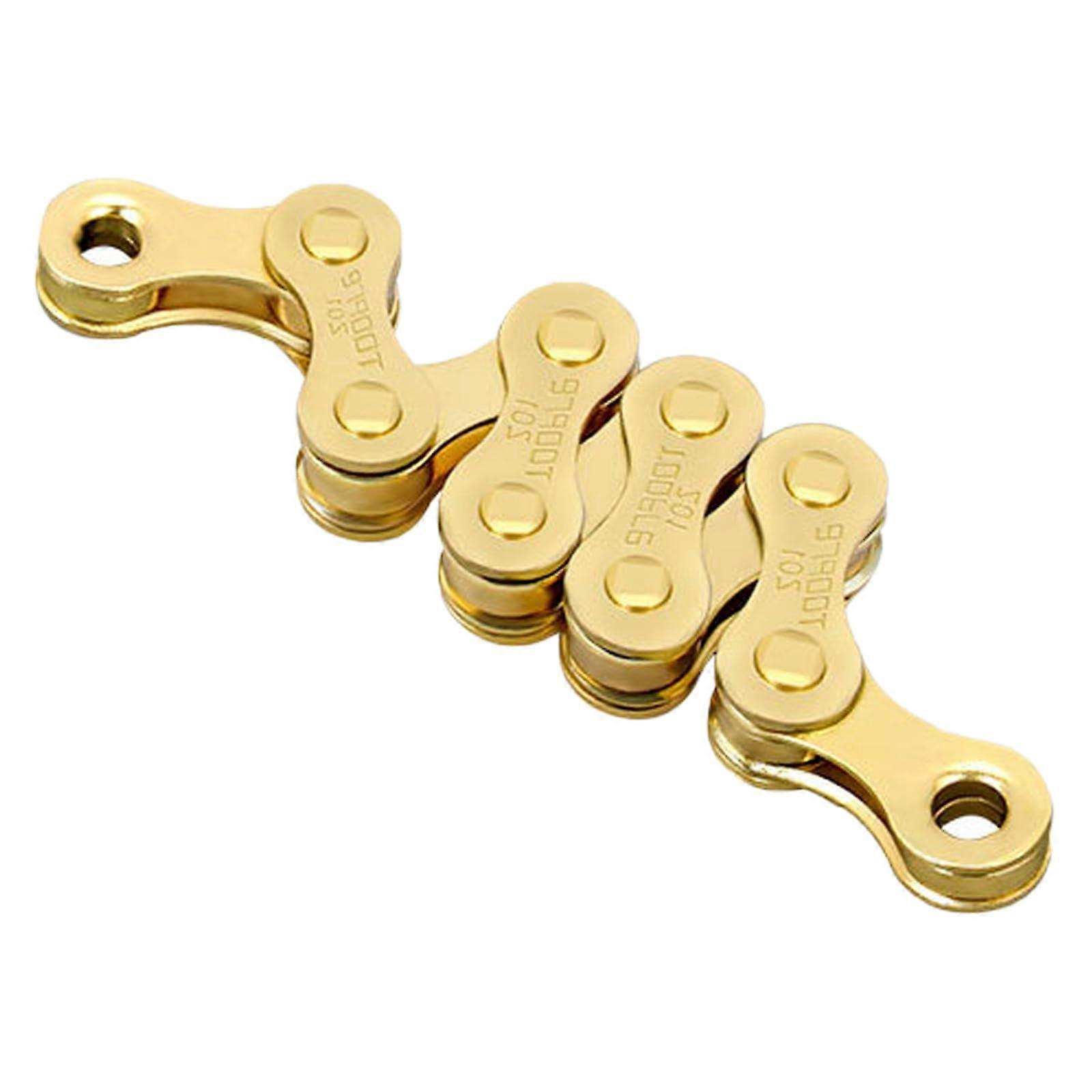Road Bike Chain 114/116 Links Hollow Lightweight Replacement Chain For Mountain And Road Bikes