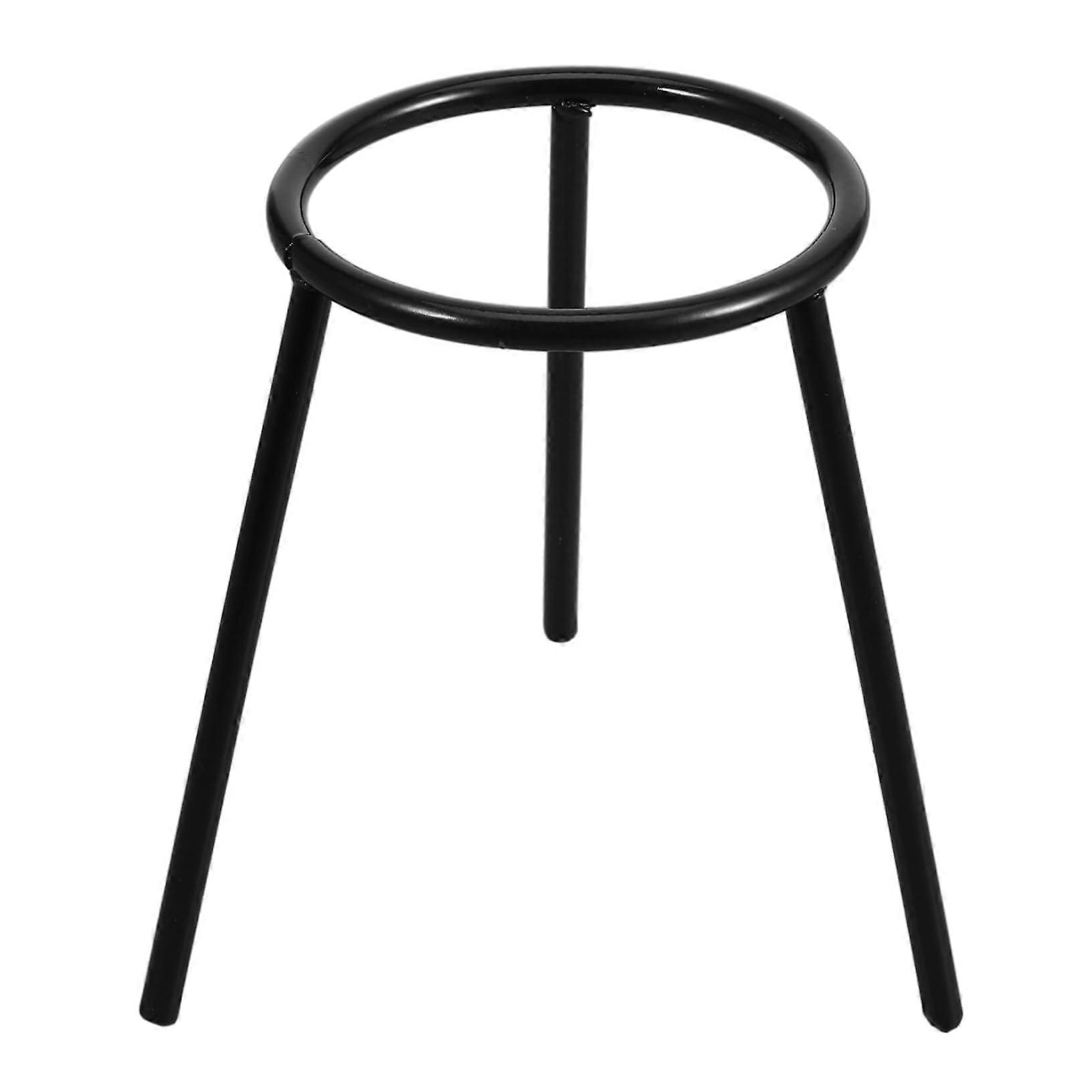 Laboratory Stand Cast Iron Alcohol Lamp Holder for Chemistry Experiments and Teaching