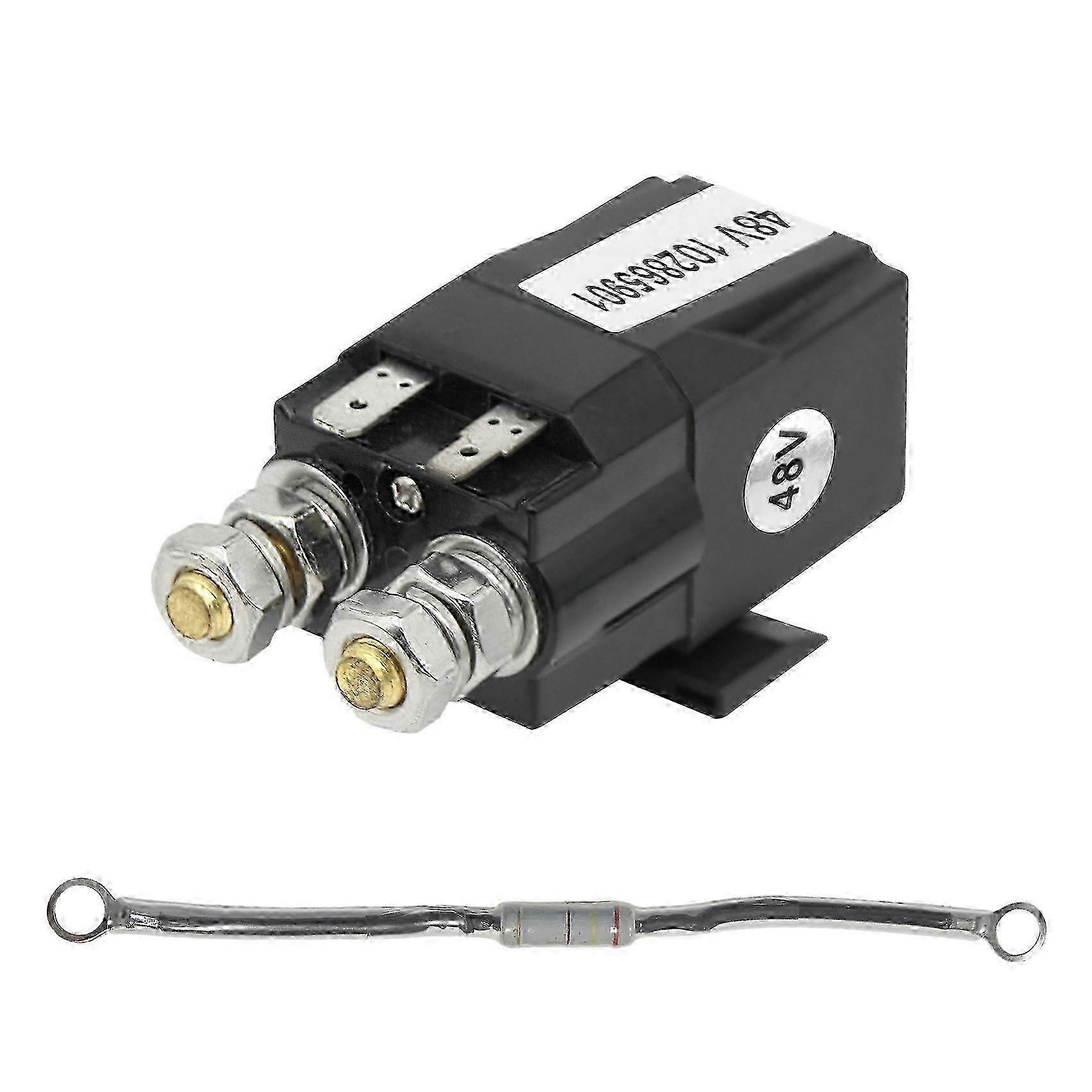Relay Resistance for Golf Cart 48 Volt Solenoid Compatible with Certain Brands
