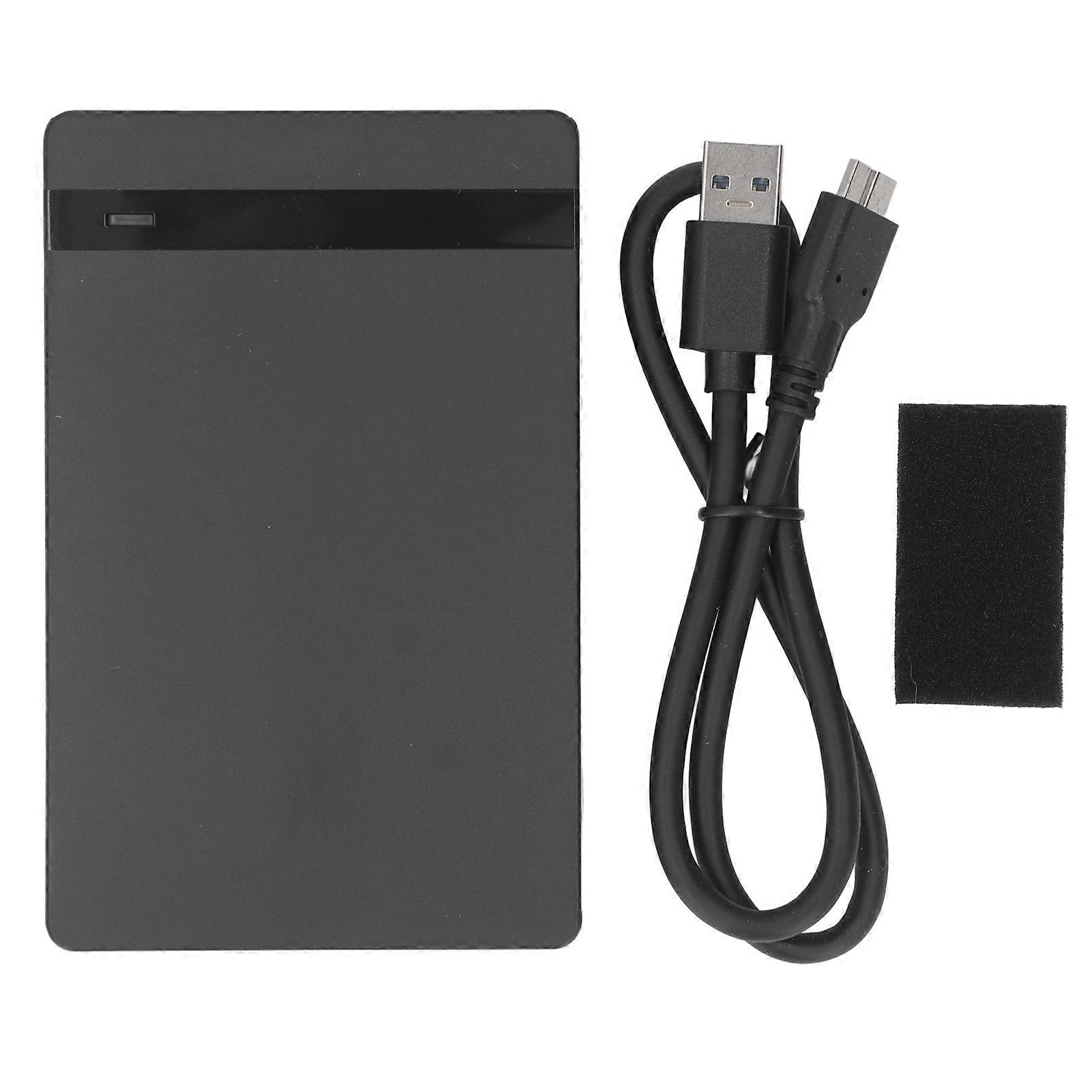 USB 3.0 to 3.0 2.5 inch hard drive enclosure, supports up to 4TB capacity. 2.5 inch 9.5mm SSD hard drive enclosure (hard drive not included).