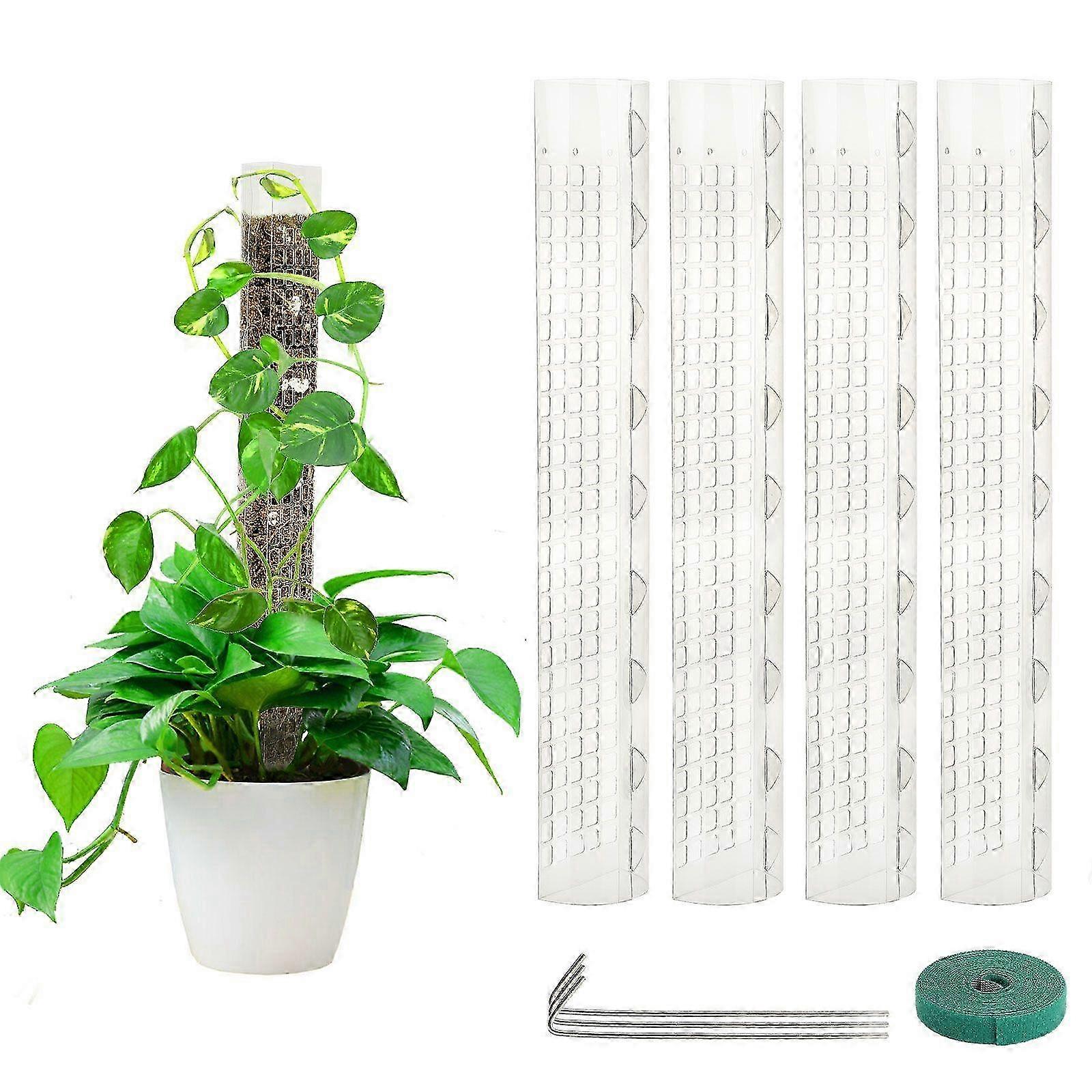 Plastic Moss Pole Support for Climbing Plants and Peat Posts
