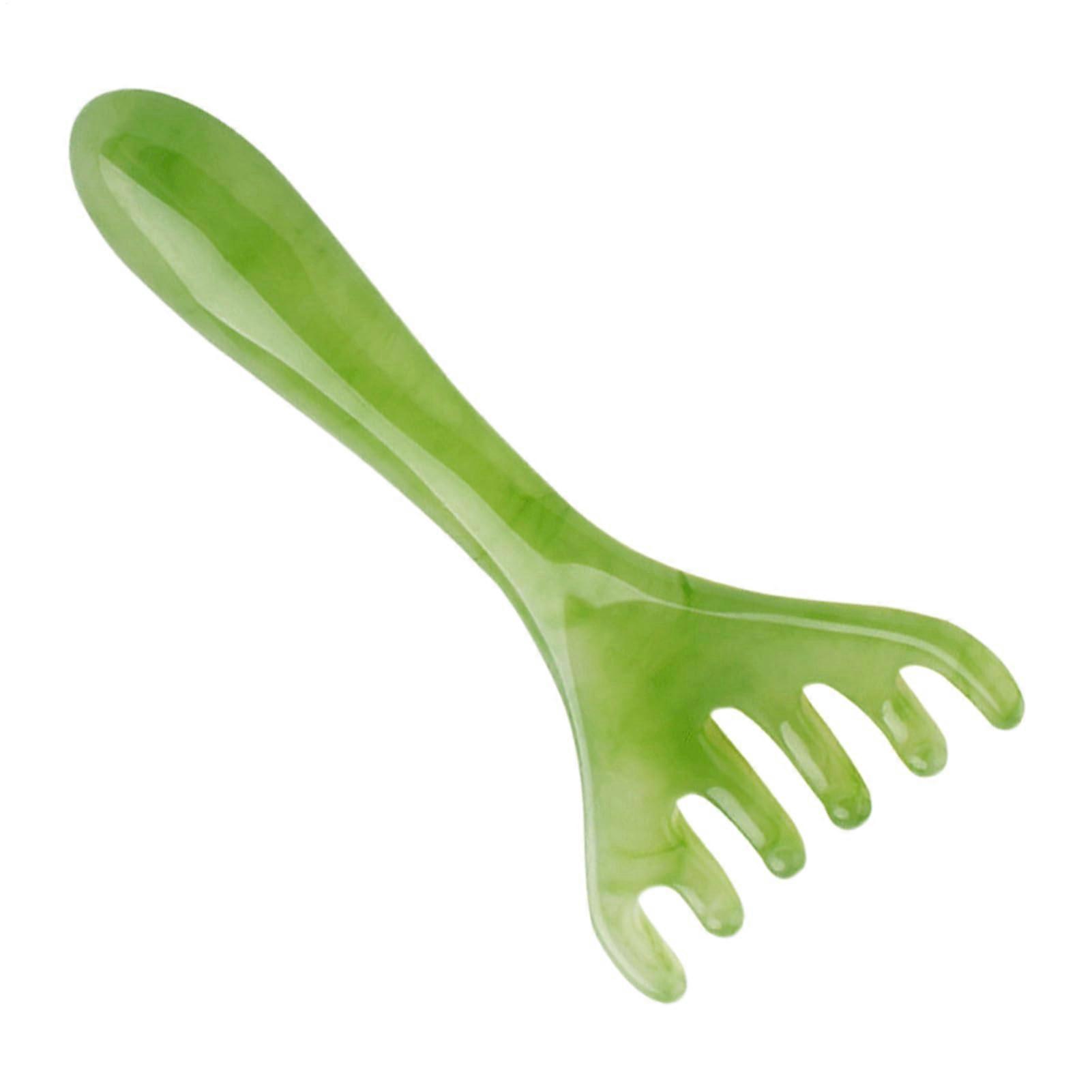 Scalp Comb, Relaxing Resin Scratcher, Portable Massage Tool for Stress Relief