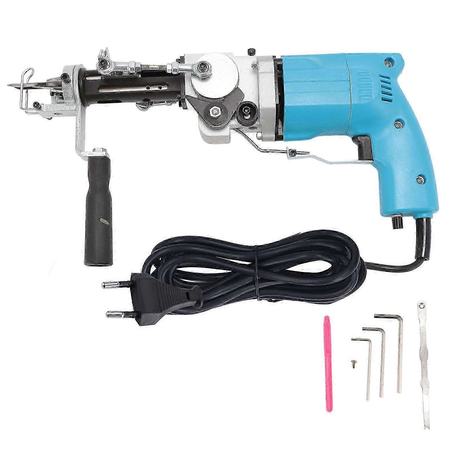 Tufting Gun Kit 2 In 1 Cut Loop Pile Speed Adjustable Flexible Portable Carpet Gun Machine For Diy Crafts Eu Plug 220v