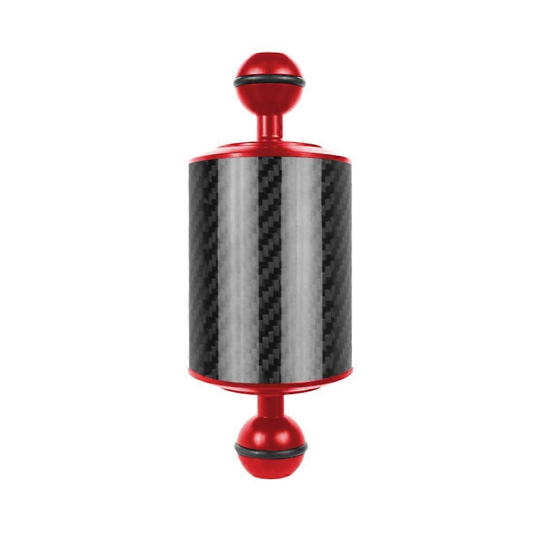 Underwater Carbon Fiber Float Buoyancy Arm Dual 1" Ball Head Camera Tray 10" 12" 1.5cm 60mm Diameter Break for DSL Mount