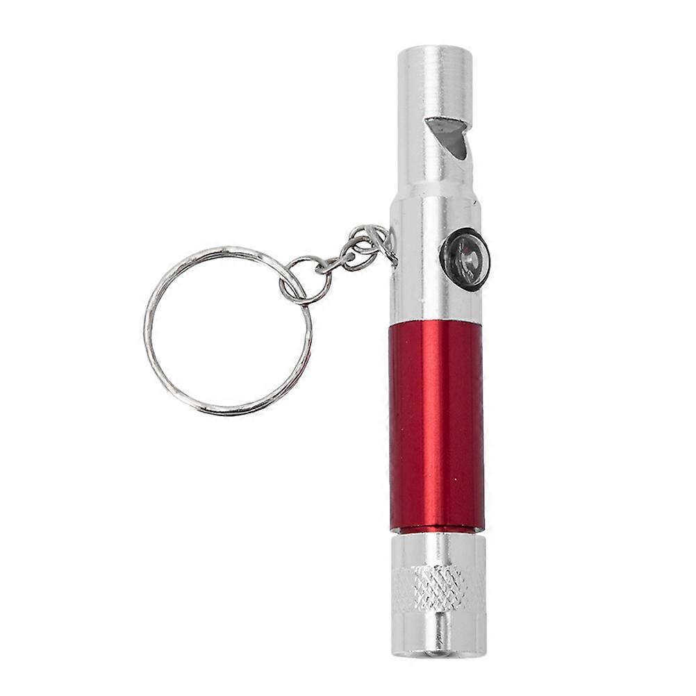 Multi-Functional Outdoor Tools Whistle with Compass and Flashlight for Travelers in Compact Shape 1Set
