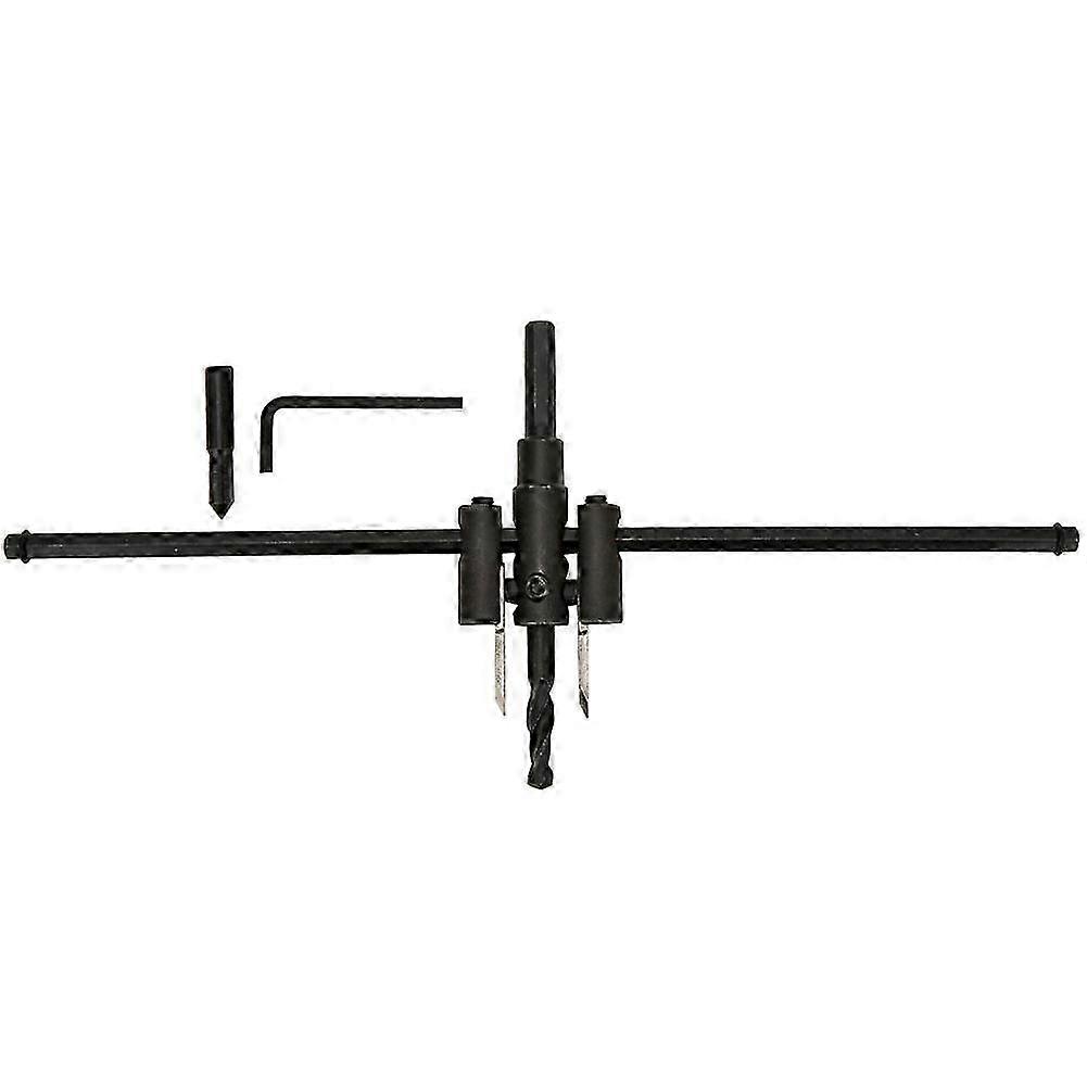 30-200mm Adjustable Black Circle Hole Saw Drill Bit Set DIY Woodworking Tool