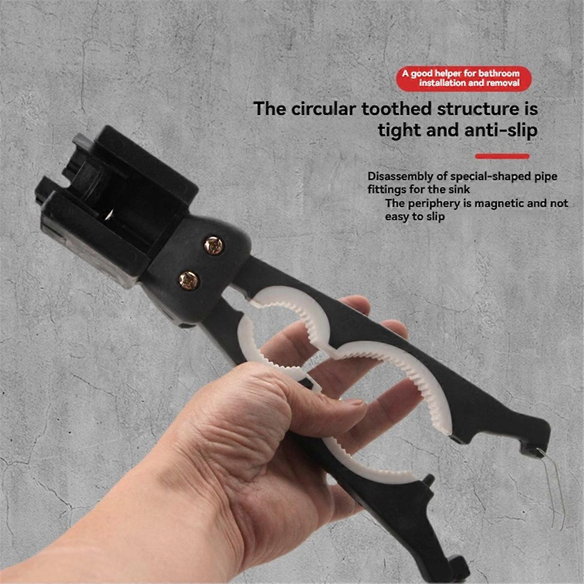Faucet Wrench Faucet Wrench Tool Set Adjustable Opening Ergonomic