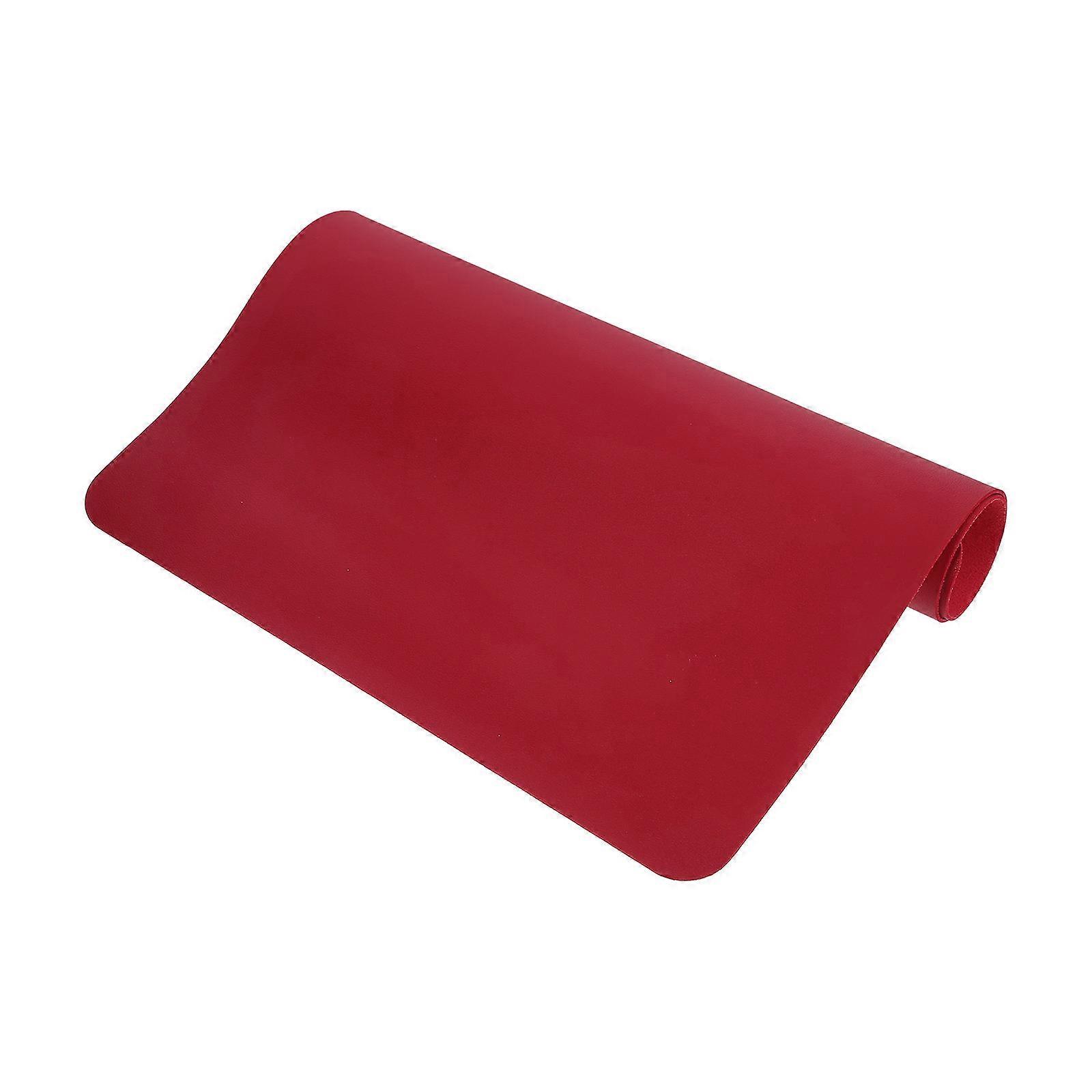 Sewing Machine Accessories Muffling Mat PVC Waterproof Leather Vibration Reduction Sewing Machine Foot Pedal Pad 1Pack