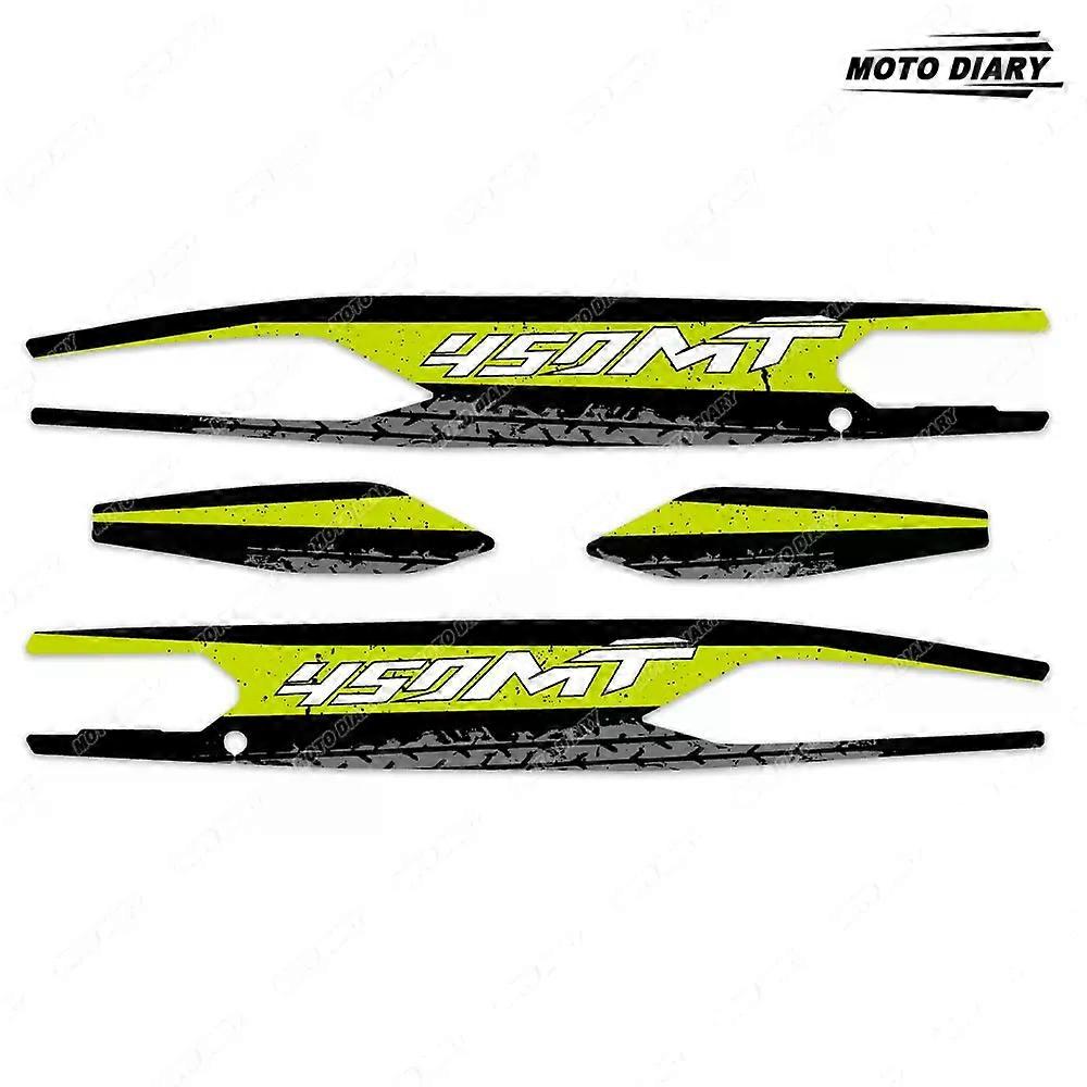 For CFMOTO 450 MT 450MT 2024 Swingarm Sticker Motocross Swing Arm Rotating Shaft Protection Decals