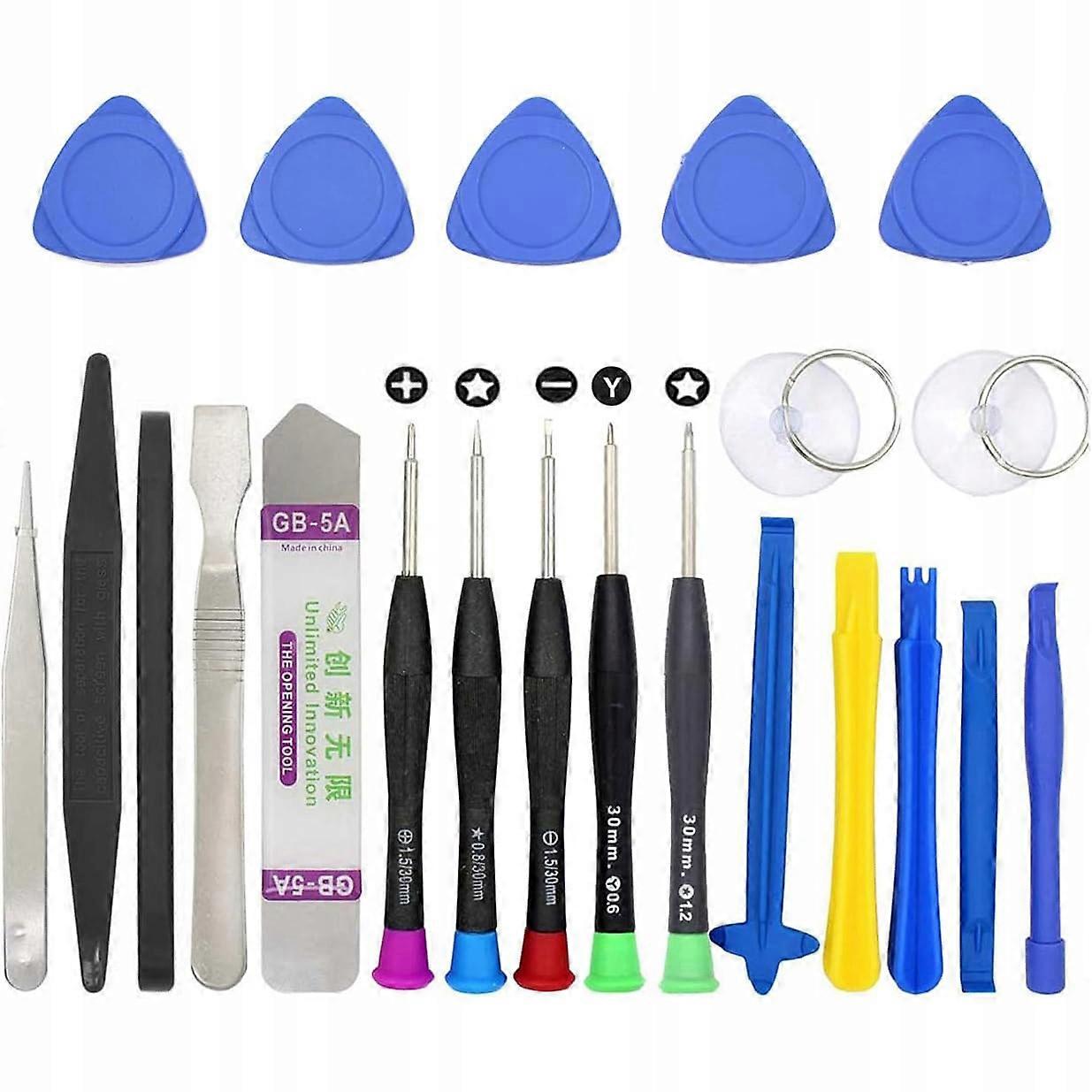 Rosfix Screwdriver Set for Repairs GSM 25 Pieces – Precision Tools | Compatible with smartphones, tablets, electronics