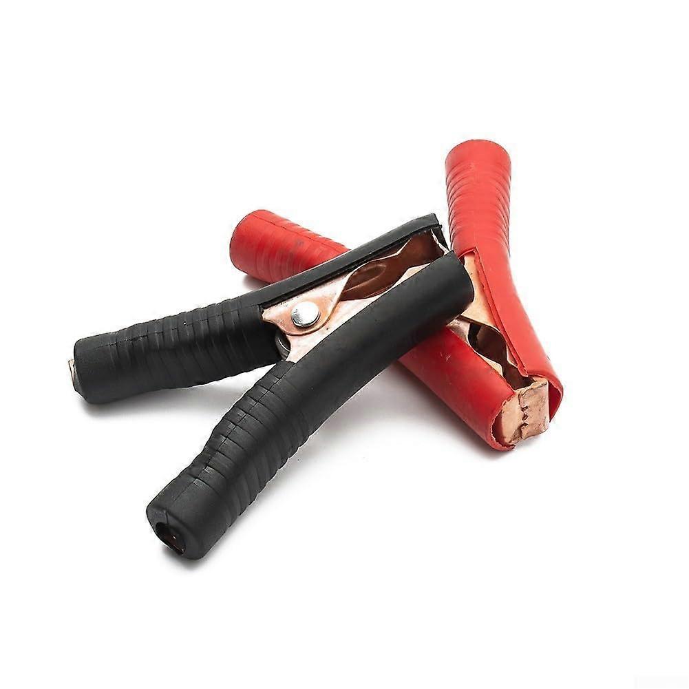 High-Performance Copper 100 A Crocodile Clips For Car Chargers, Black, Automotive Use, High-Current