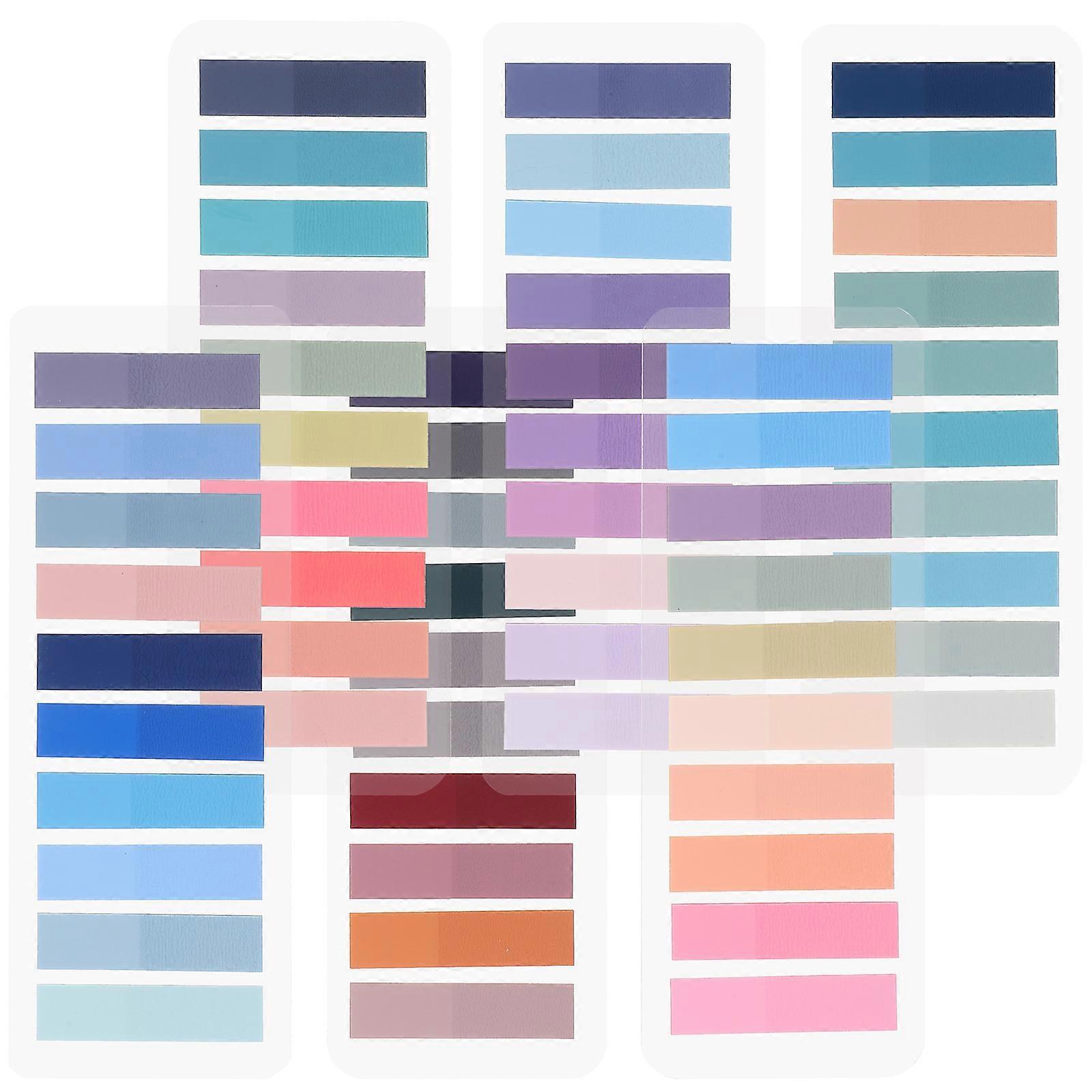 Household Reading Strips Book Line Markers Minimalist Design For Readers Classifying Highlighting Points 1200Pcs