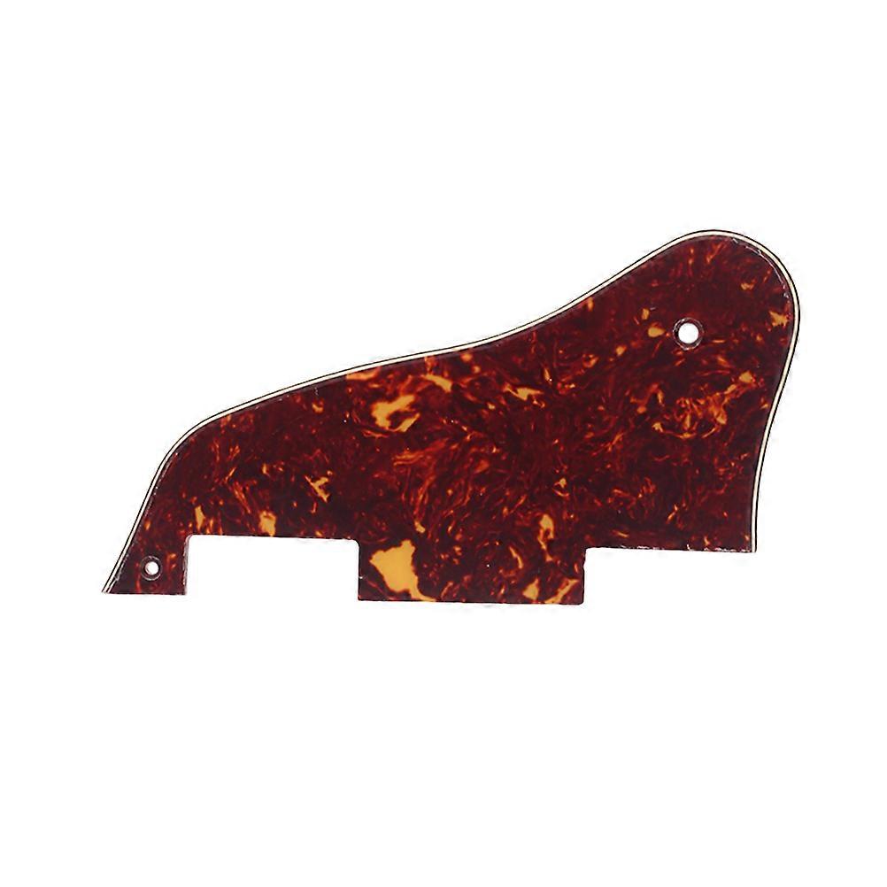 Plate Guitar Replacement Parts Tortoise Shell Pattern PVC Material For DIY Guitar Parts Elegant Design 1Set