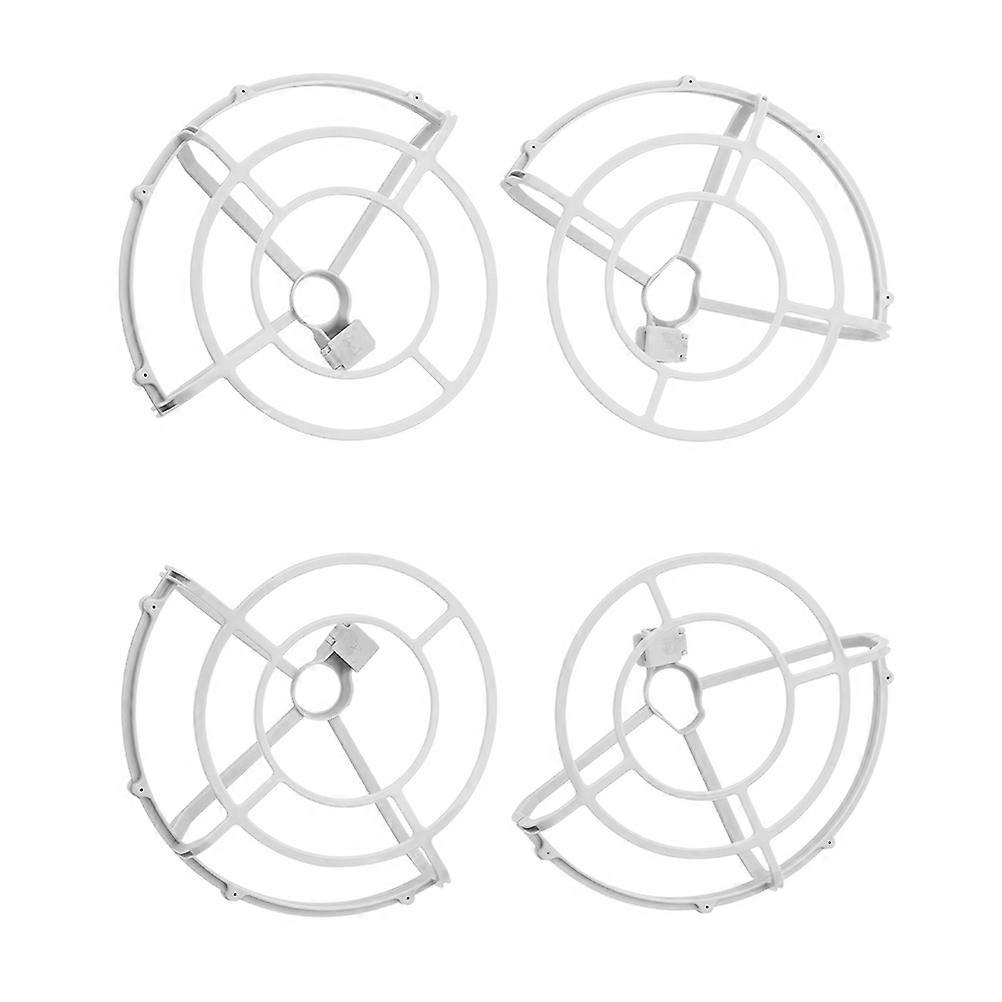 Propeller Shielding Rings Shock-Absorbing Protection for Propeller 8X8X4.5CM White 4 Pieces