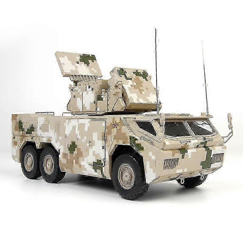 Simulation alloy Hongqi-17A air defense missile vehicle air defense system collection model