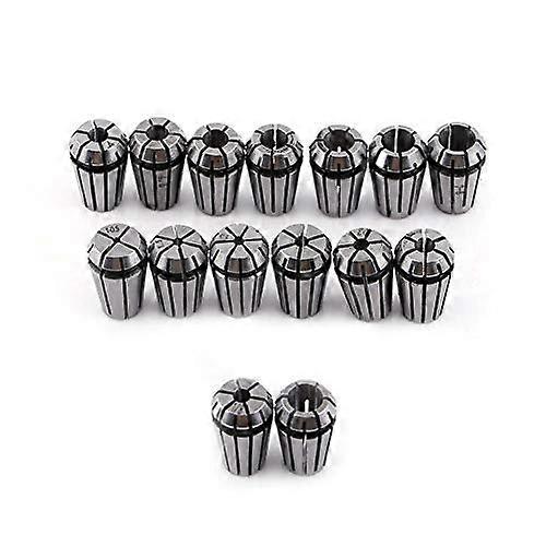 15pcs ER11 Collet Set for CNC Engraving Machine and Milling Lathe Tool/Model:ER11