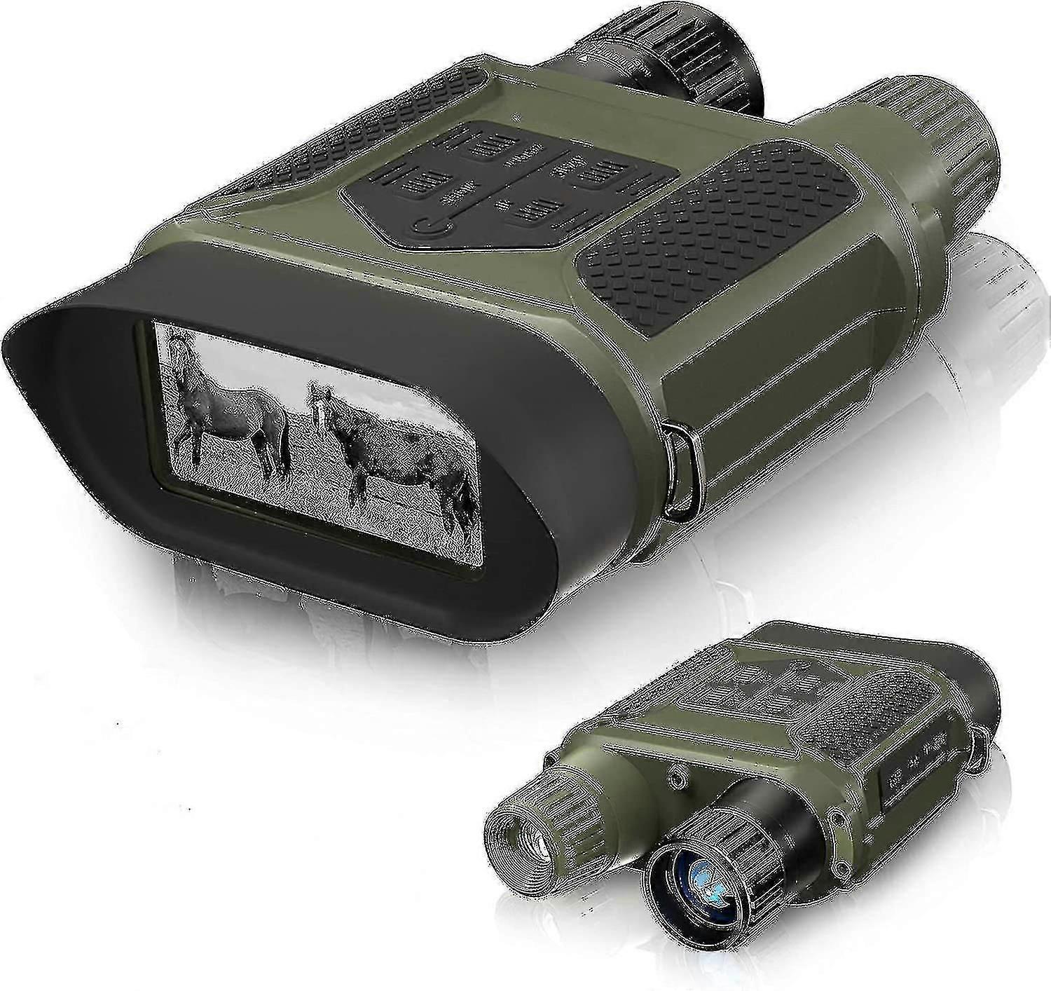Binocolo per visione notturna 7x31, binocolo digitale a infrarossi, 1300 piedi in piena oscurità 4 "Lcd