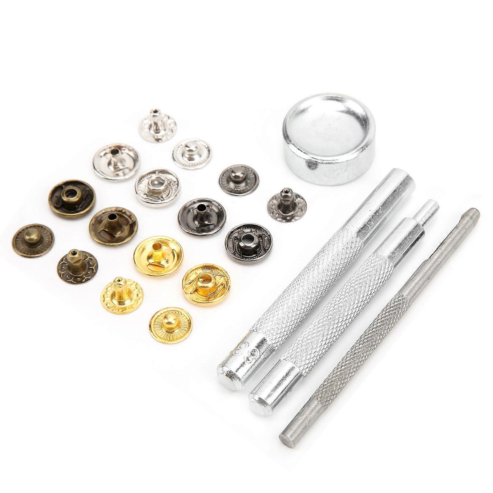 Sewing Buttons Practical Lightweight Iron Snaps Replaceable Clothes Decoration for Tailor