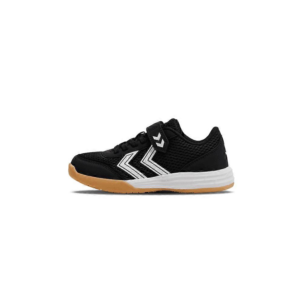 Kids Hummel Multiplay Flex Vc Jr Trainer In Black & White