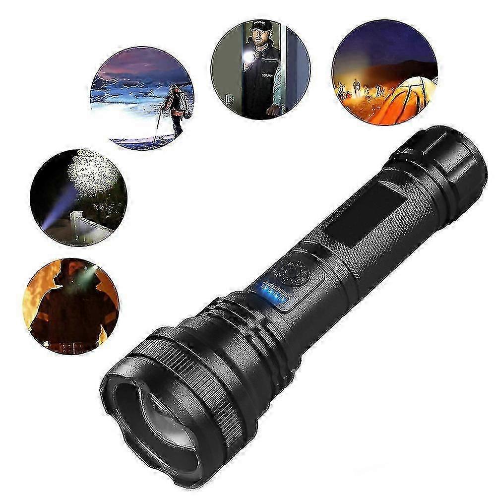 Handheld Flashlight Usb Rechargeable Flashlight Tactical Flashlight SZRH A-J