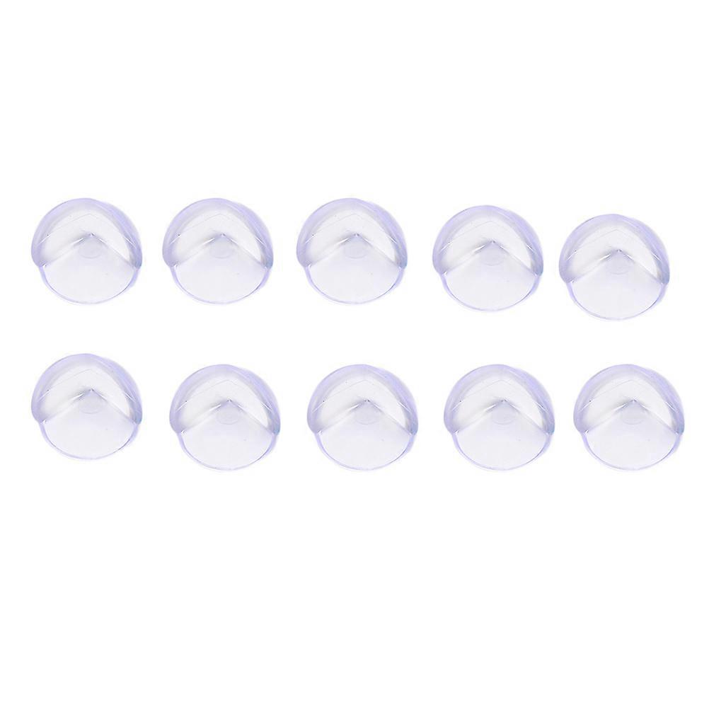 Clear Corner Guards 10pcs – Flexible Table Edge Covers for Safety, Easy Installation, Protects Furniture, Desks, and Appliances from Bumps and