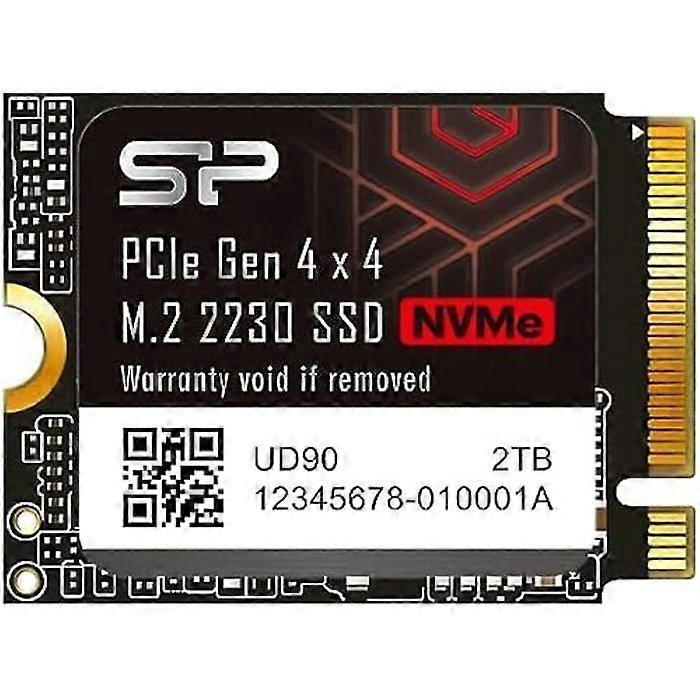 Internal SSD - Silicon Power - UD90 2230 2TB - NVMe PCIe Gen4x4 M.2 Read Write 5000 3200 MB/s