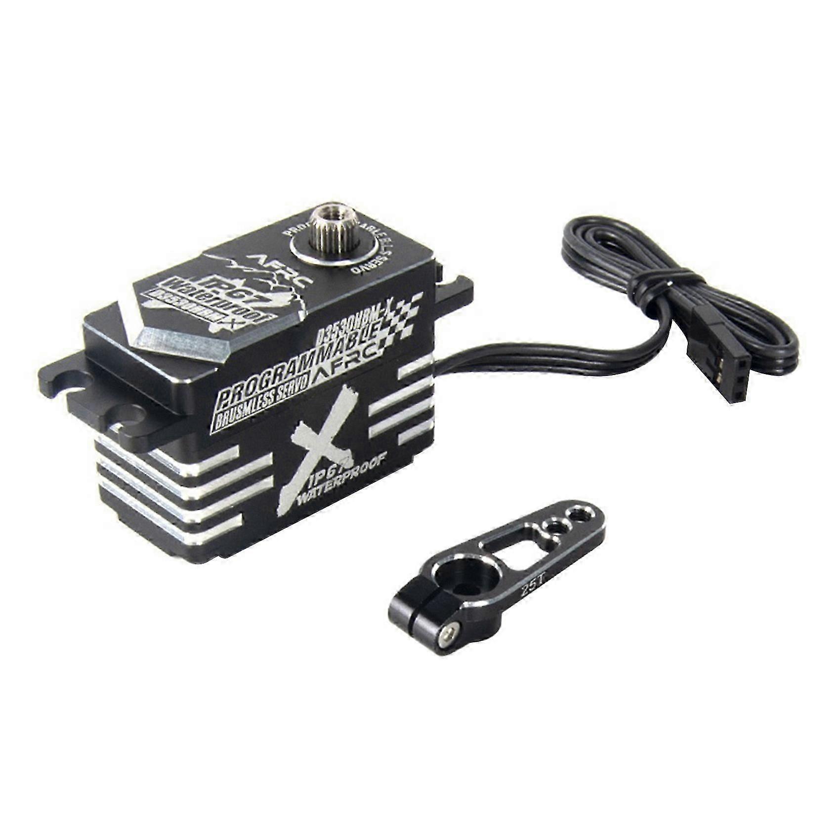 AFRC D3530HBM-X Programmable Brushless Smart Servo Magnectic Sensor Waterproof Steering Gear for RC