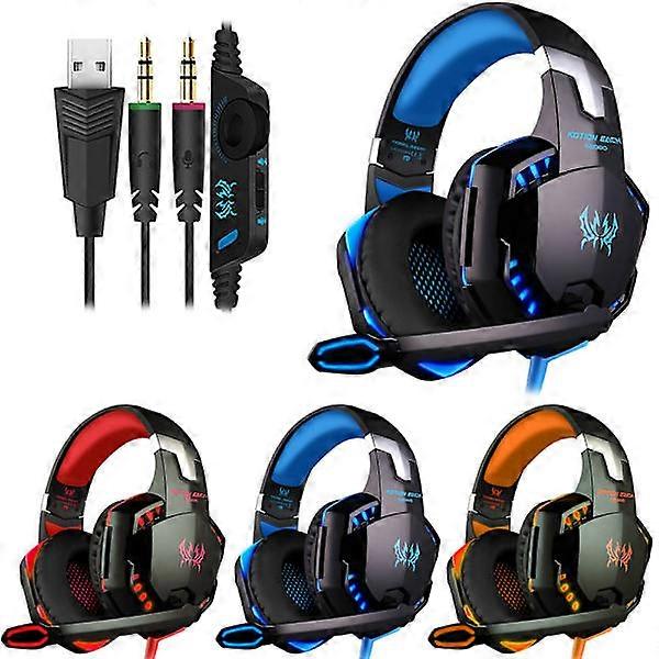 Gaming Headset PC Headphones Kotion Each G2000 Pro with LED