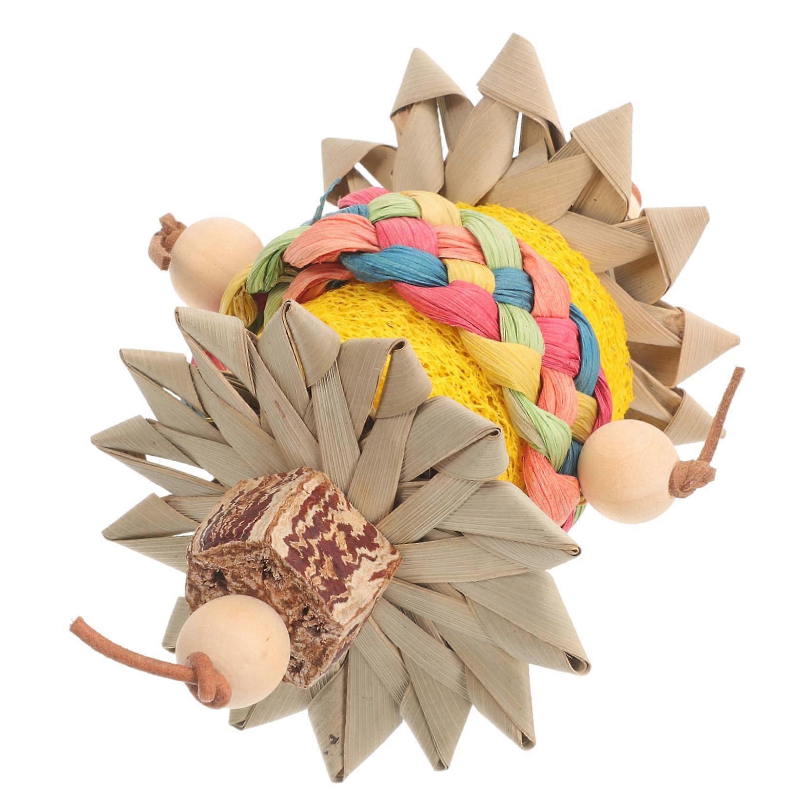 Chew Toy For Birds Wear-Resistant Parrots And Budgies Beak-Strength Bone-Shaped Toy