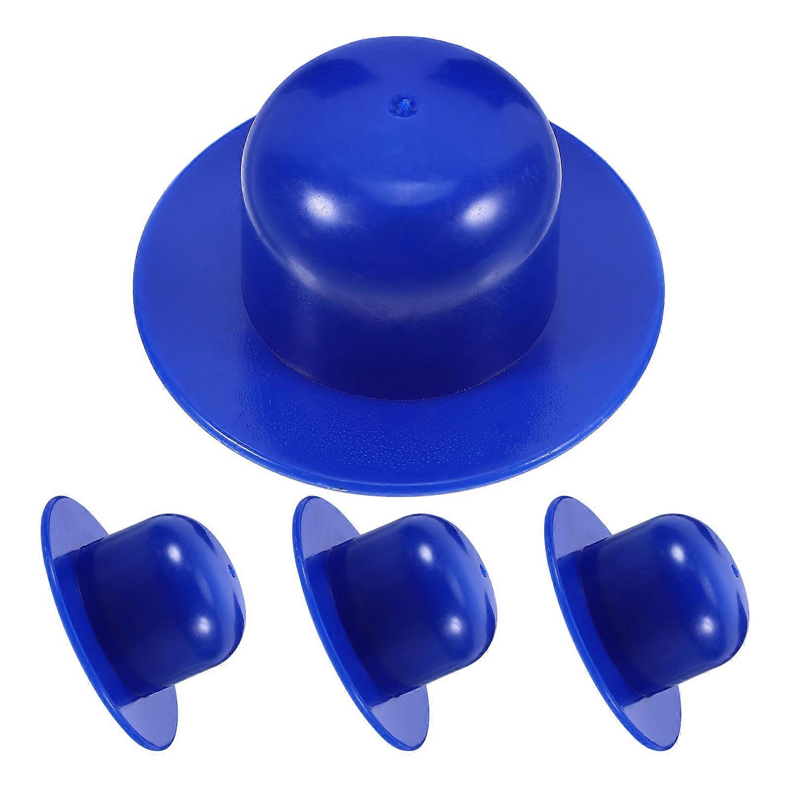 4pcs Durable Pool Plugs for Inground & Above Ground Pools – Easy Installation, Sleek Design, Replacement Stoppers for Pool Maintenance