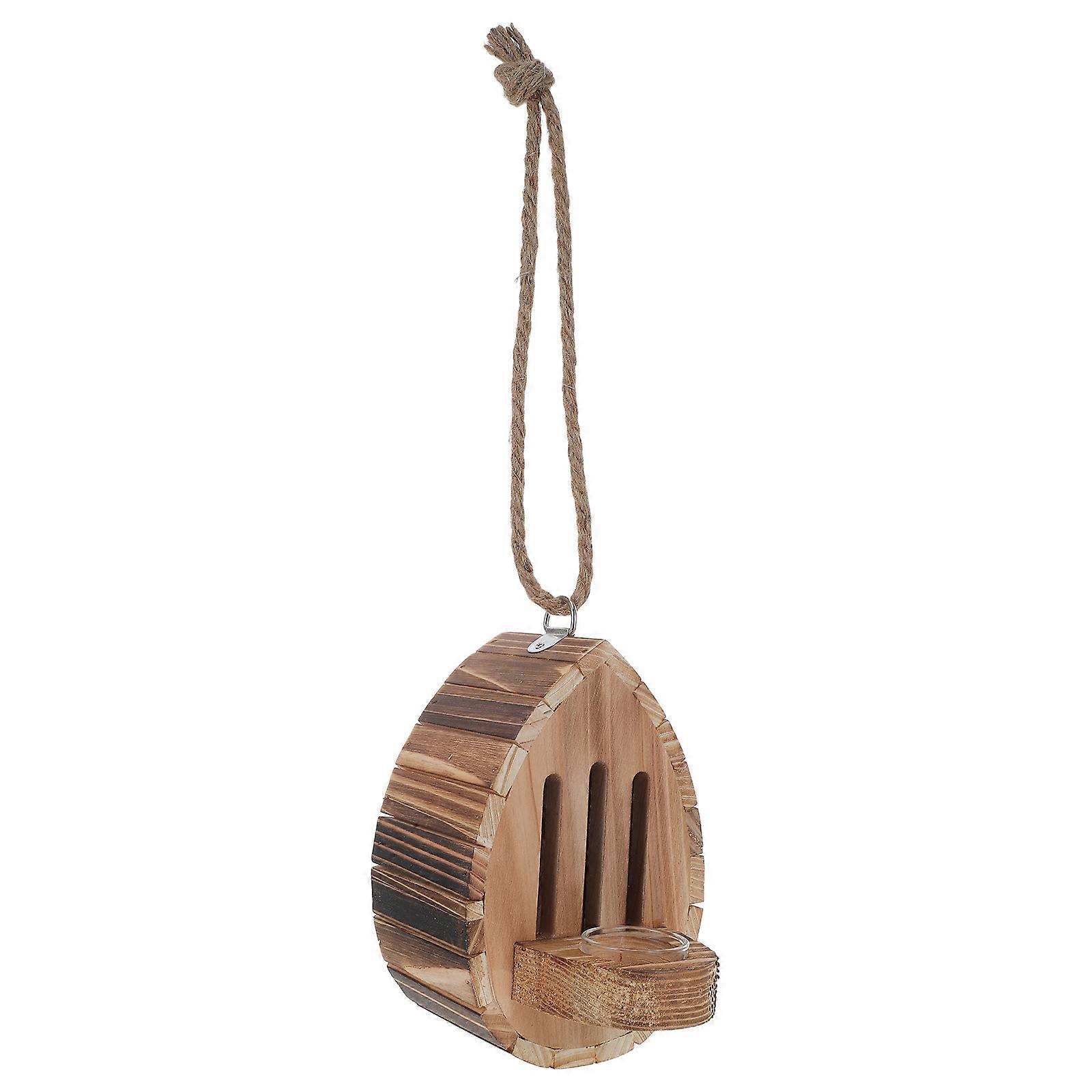 Wooden Butterfly House Decor Breeding Habitat For Garden Patio Yard 1Pack
