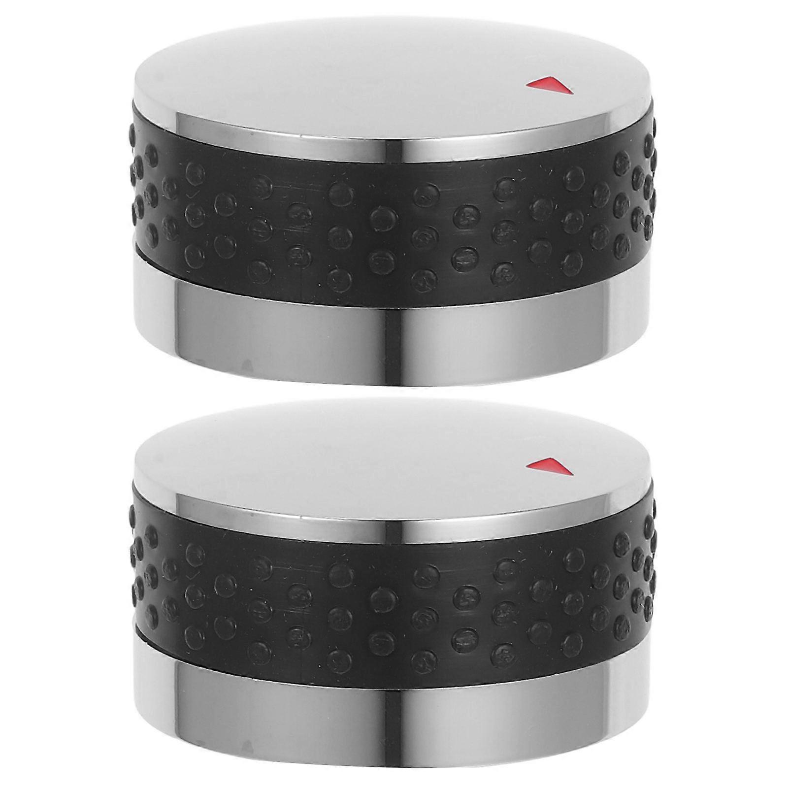 Universal Bbq Knobs Round Shape Abs Plastic Material For Bbq Gas Grills And Ovens 2Pcs
