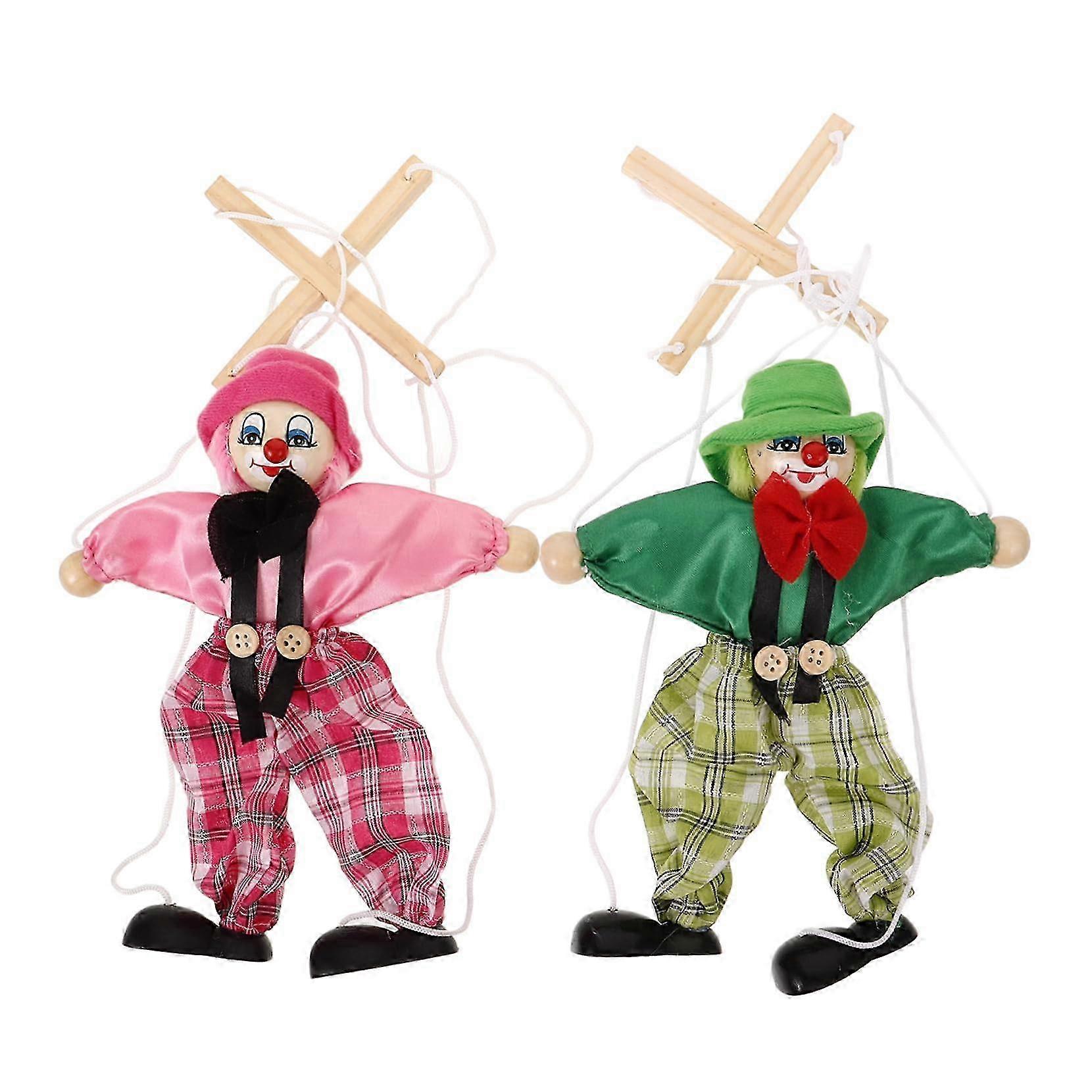 2025 String Puppet Toys for and 2pcs Marionette Puppet for and Party Random Style