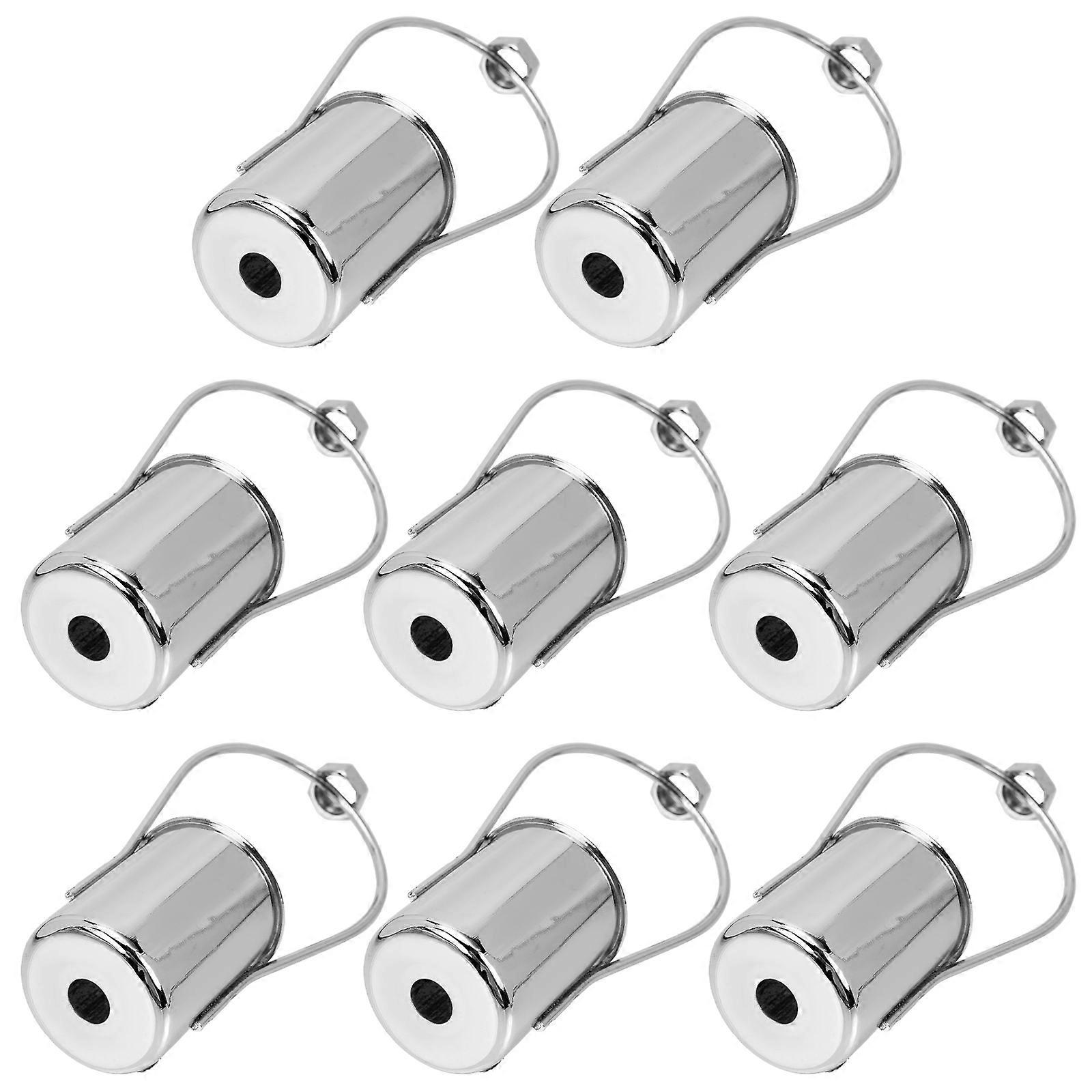 Bulb Holder For Lamp Iron Lampshade Fittings Decorative Effect Ceiling Light 8Pcs