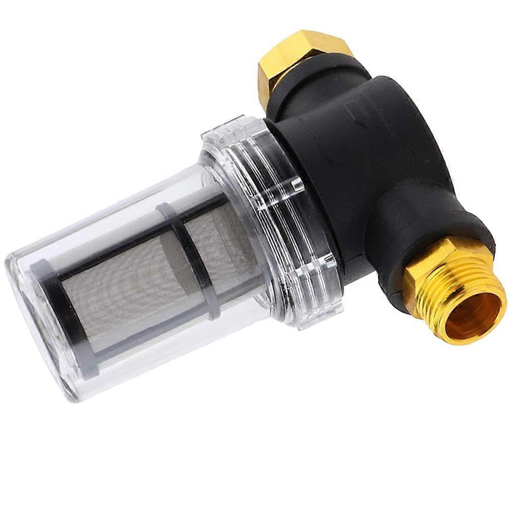 Garden Hose Water Filter Connector for Car Washing with and Sediment Filtration