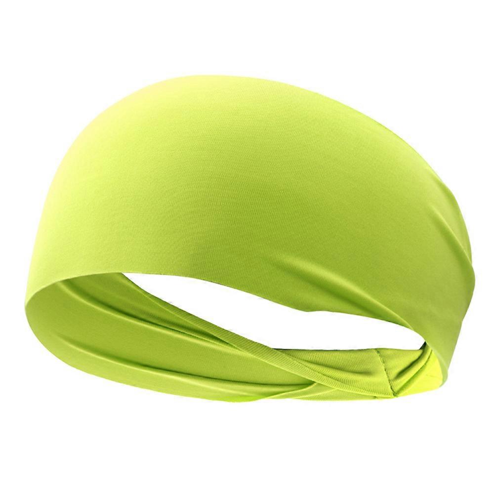 Unisex Sports Headbands Fix Hair Sweat Absorption Water Absorption 23x10cm Assorted Color 6Pcs