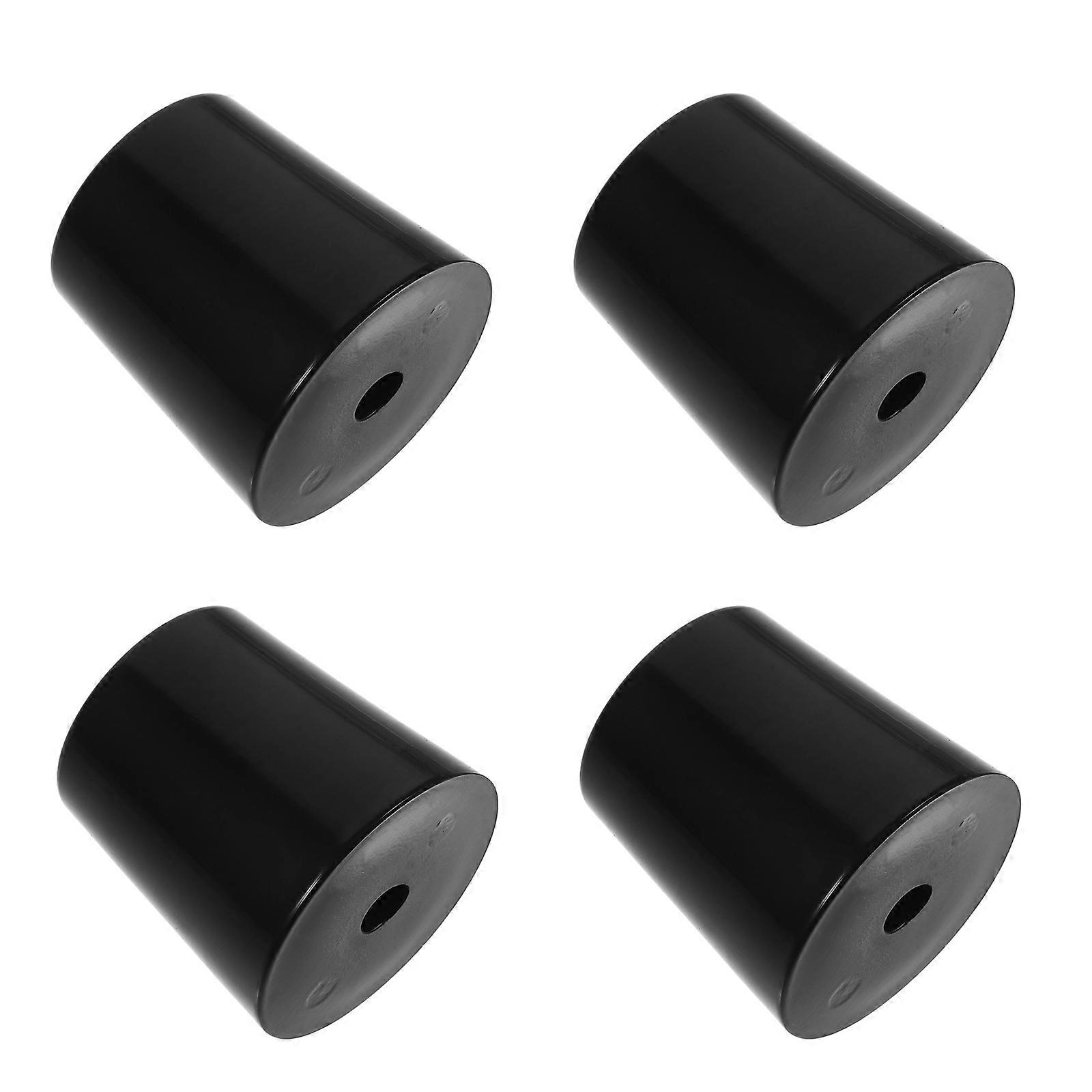 4pcs Trailer Door Bumpers for Trucks and Cargo Trailers – Durable Design, Ground Protection, Easy Installation with Washers