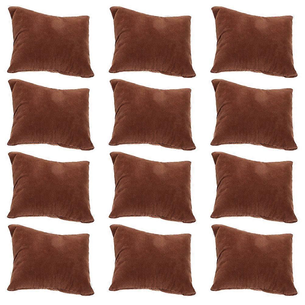 Handmade Velvet Watch Pillows for Display 15Pcs Mini Bracelet Cushion Set