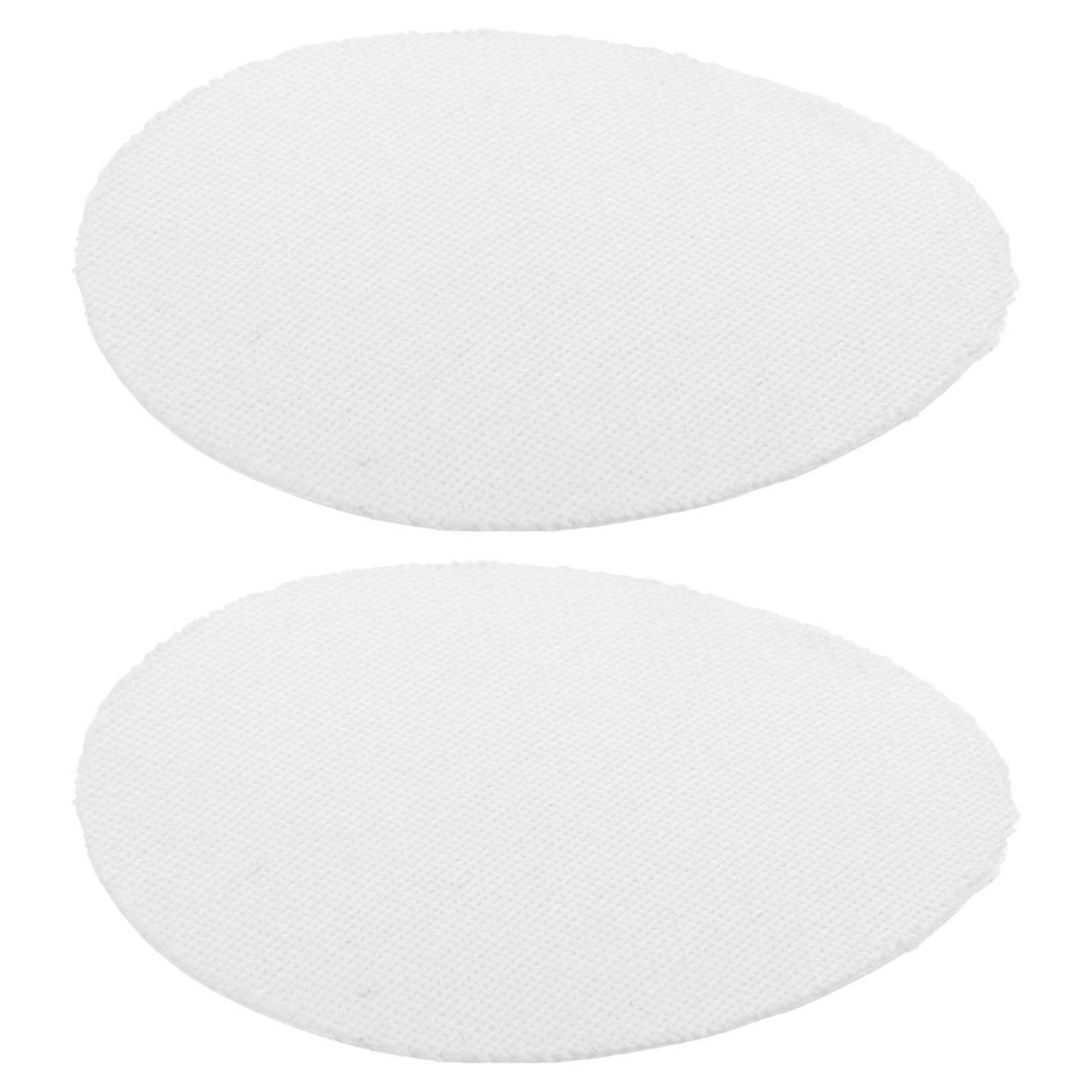 Chandelier Light Diffuser Round Lampshade Shading Plates Simple Elegant Eye Protection White 2Pcs