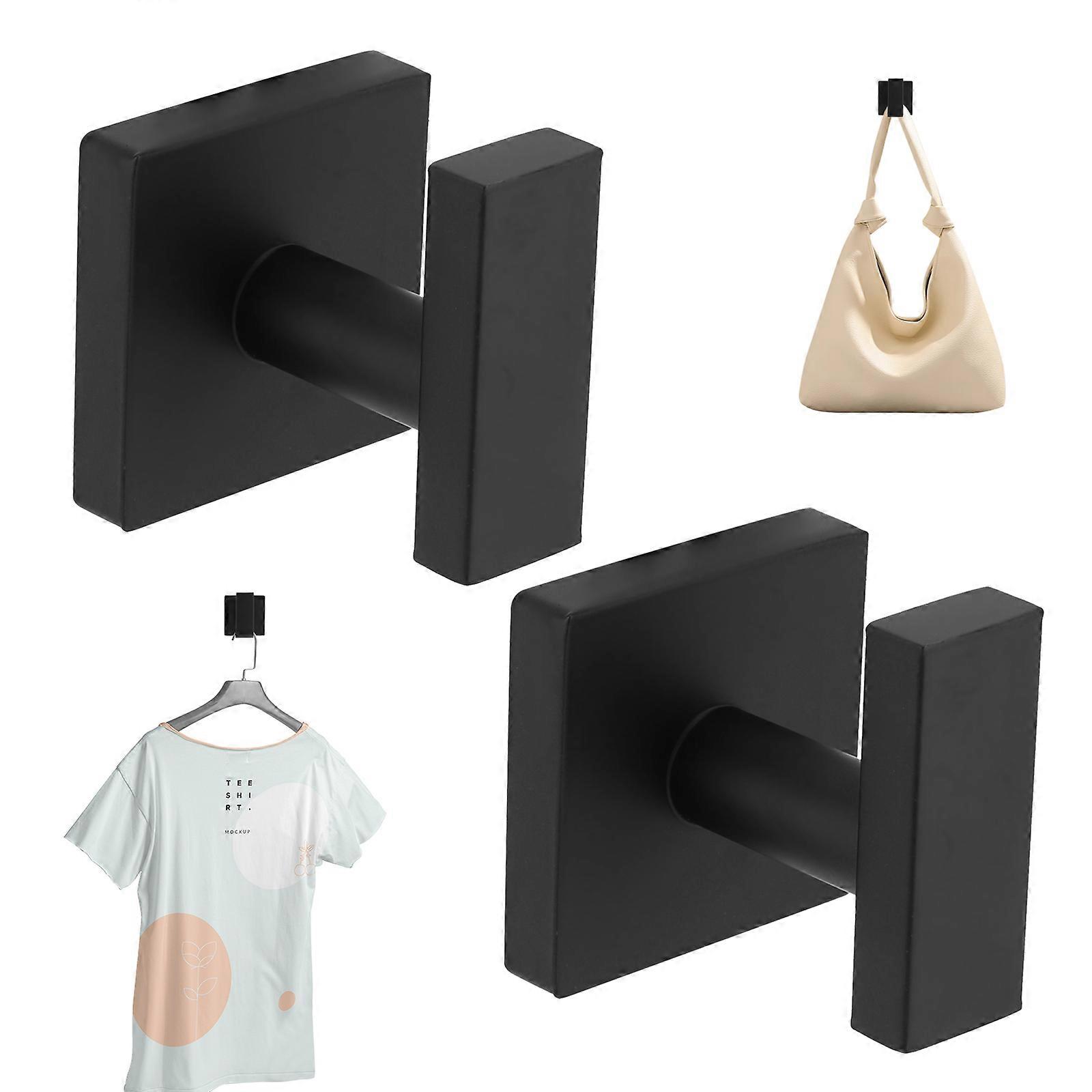 Wall-mounted Punch Hook - Square & Round Style - 2pcs