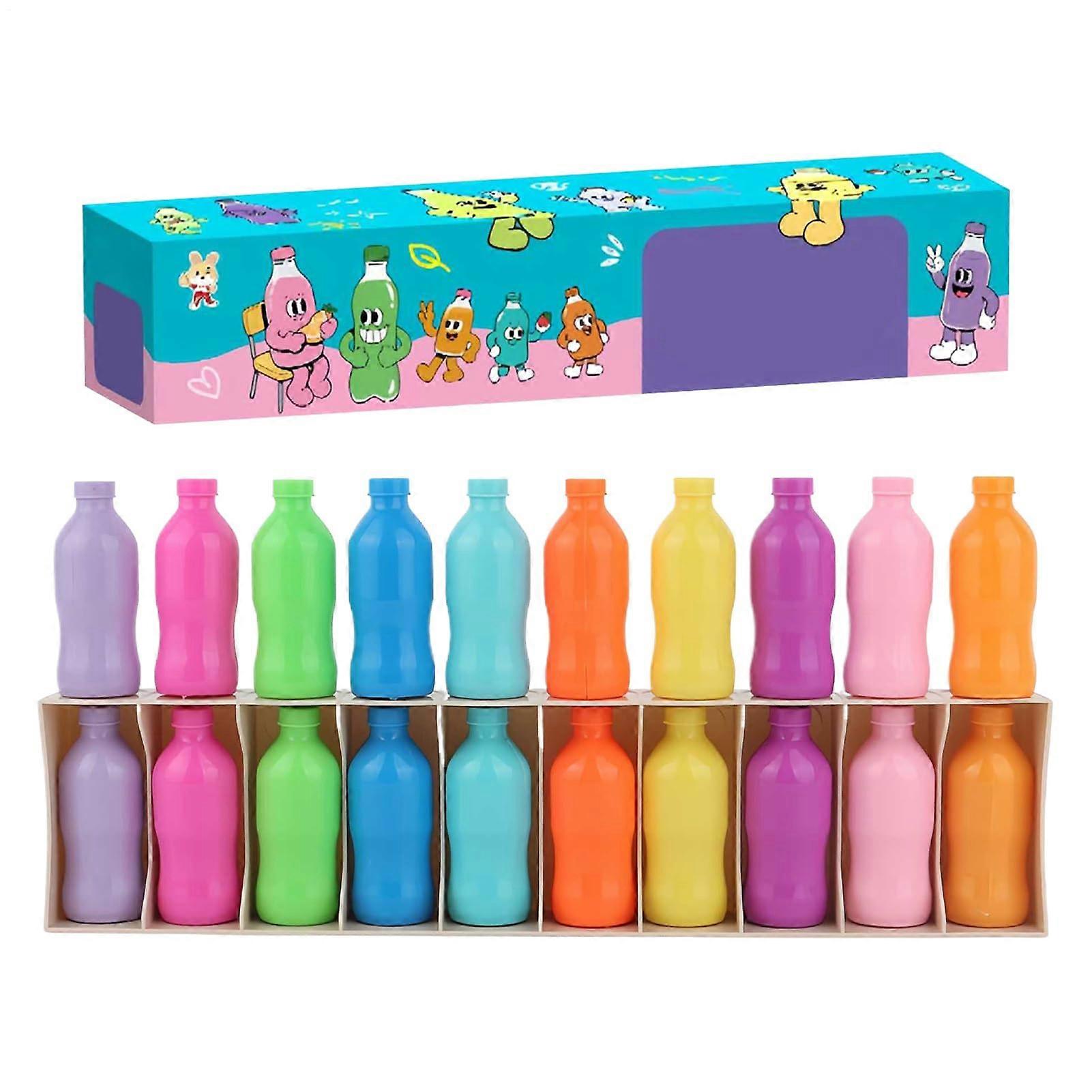 Memory Matching Game Color Bottle Matching Game Educational Toy Activities for Family Girls Party Picnic Garden