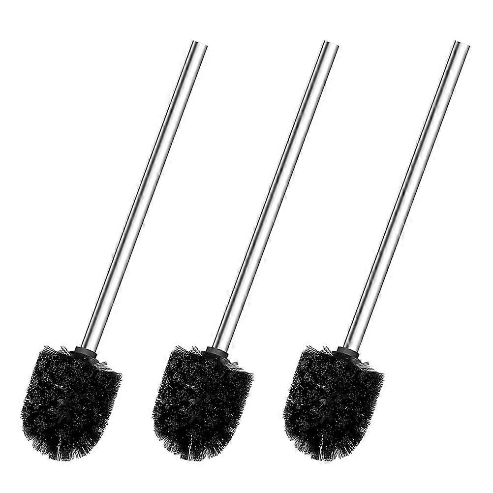 Sanitary Bathroom Cleaning Tool Set 3Pack Modern Design With Long Handle For Deep Cleaning