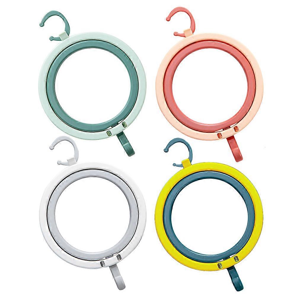 Multifunctional Display Hat Storage Rack For Home Users And Retail Shops 13.8X21Cm Rectangular Foldable 4Pcs Organizer