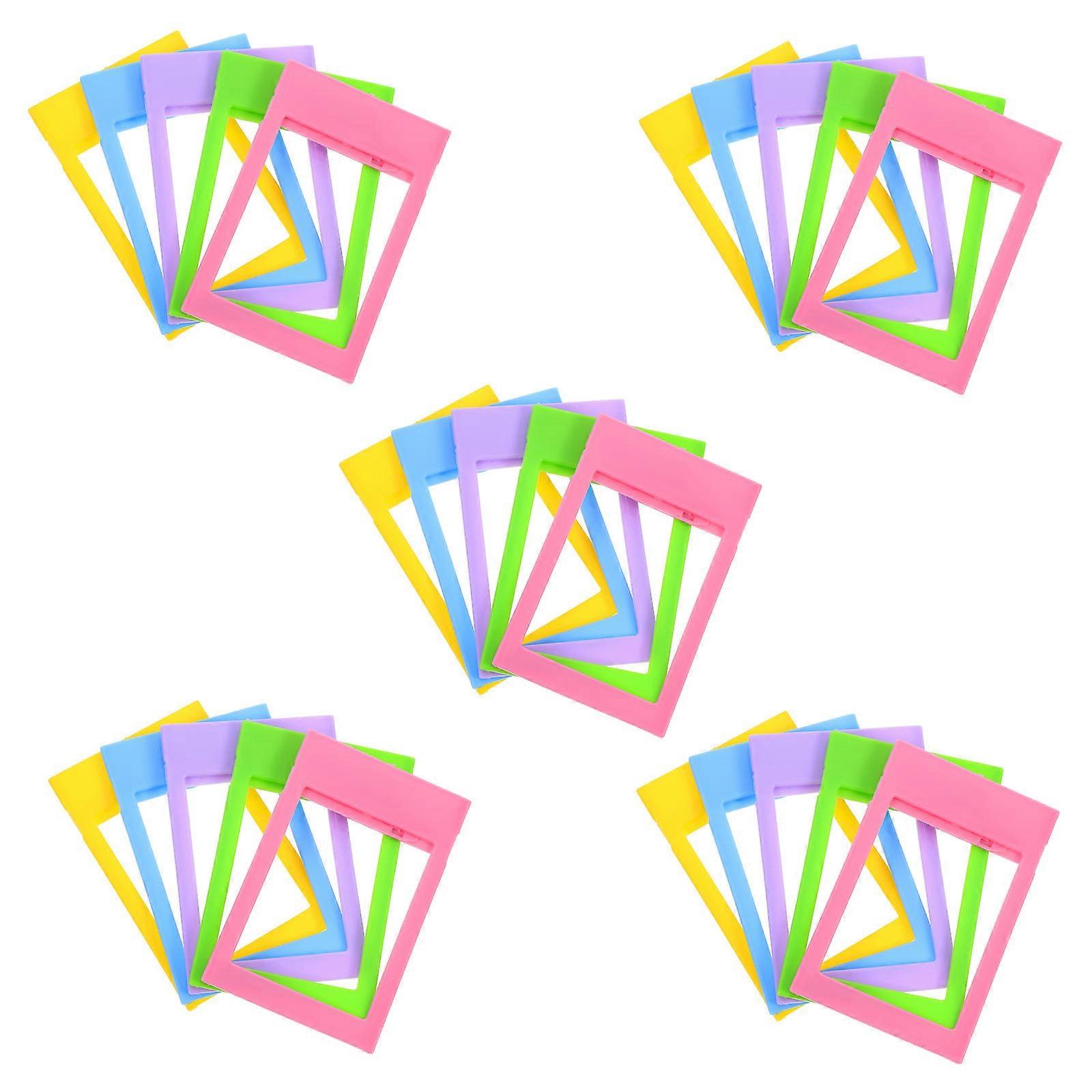 Small Photo Frame Decorative Picture Frame For Universal Use 9X5.5X0.5CM Storage 25Pcs
