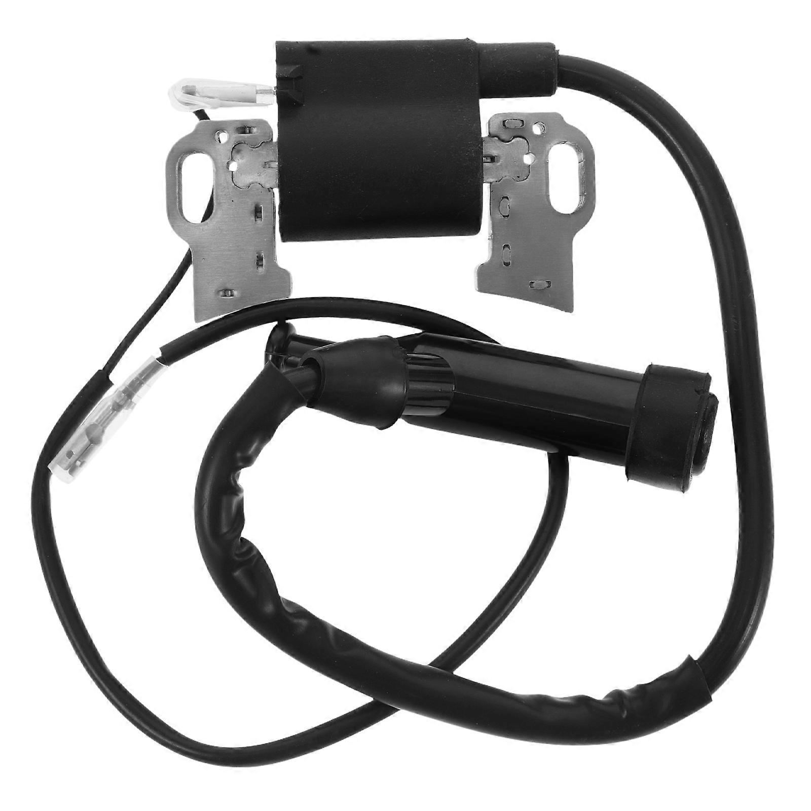 Black Ignition Coil for Automotive Replacement Ensures Consistent Power Output Easy Installation Durable Plastic for Engines